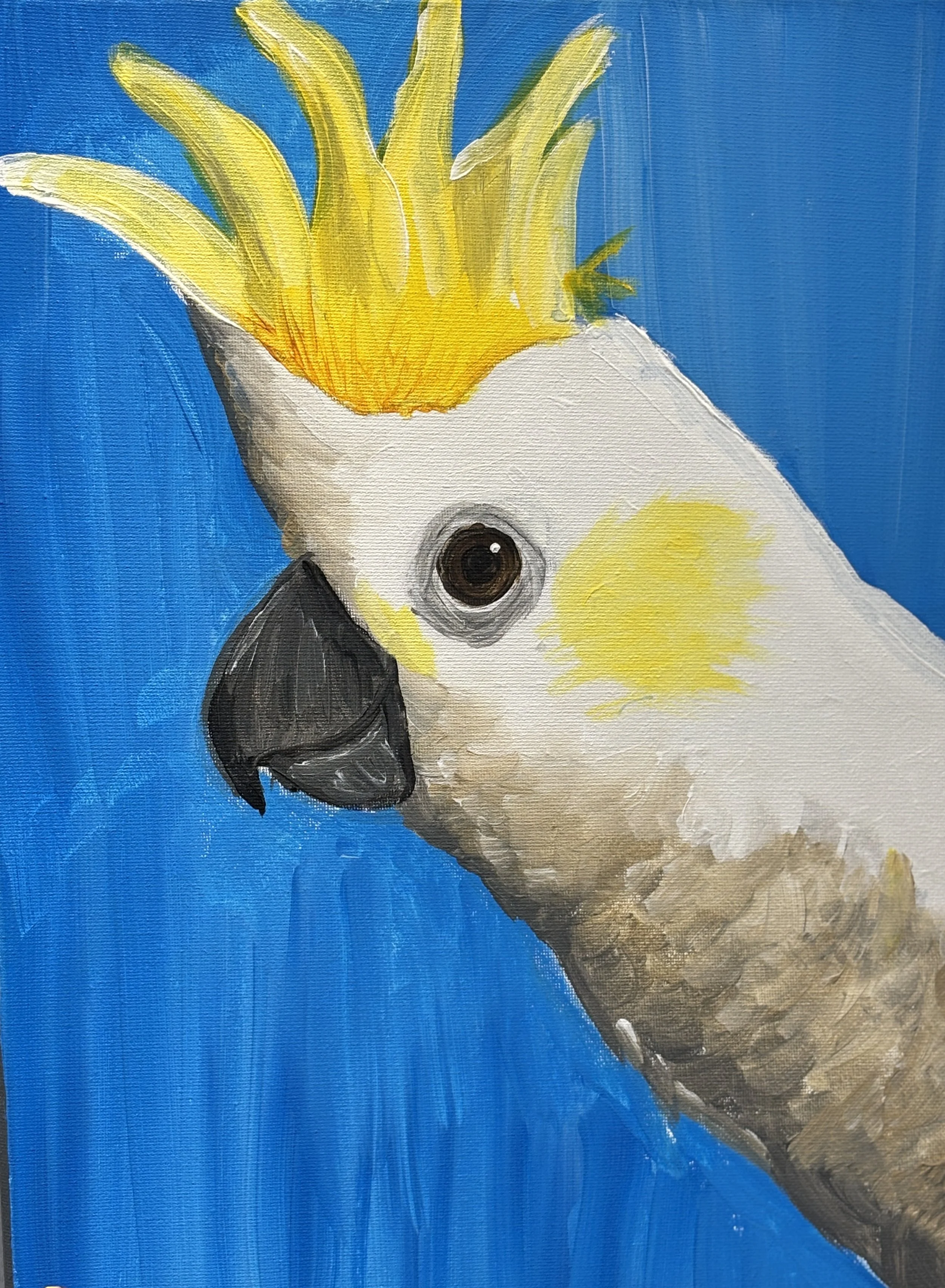 Jacob Beardow, Summer, acrylic on canvas, $110.