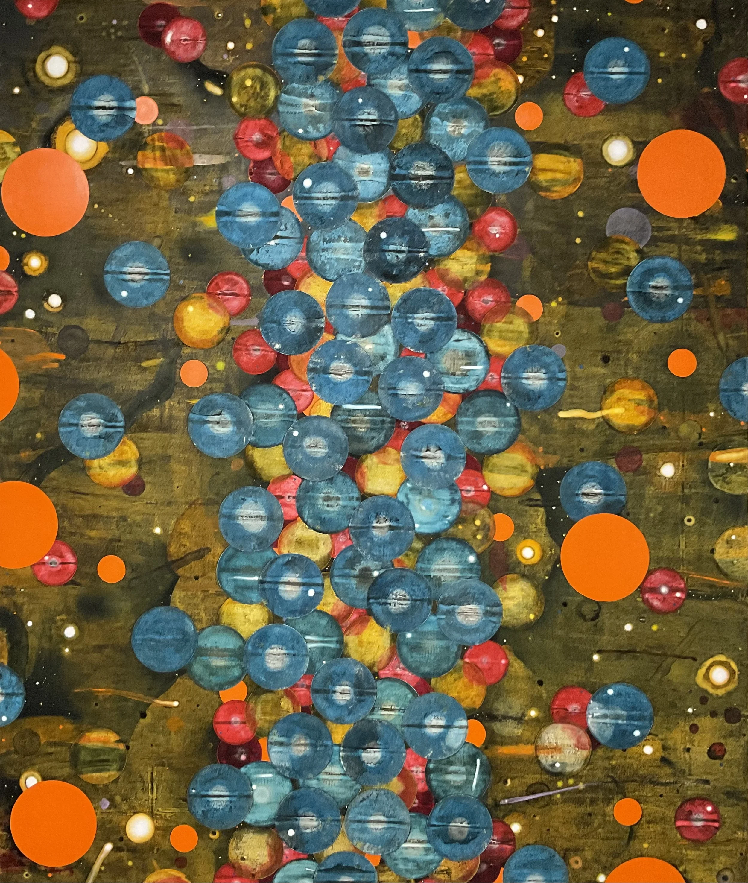 Malcolm Harding, In the Between, 2024, oil on canvas, 200x165cm. SOLD