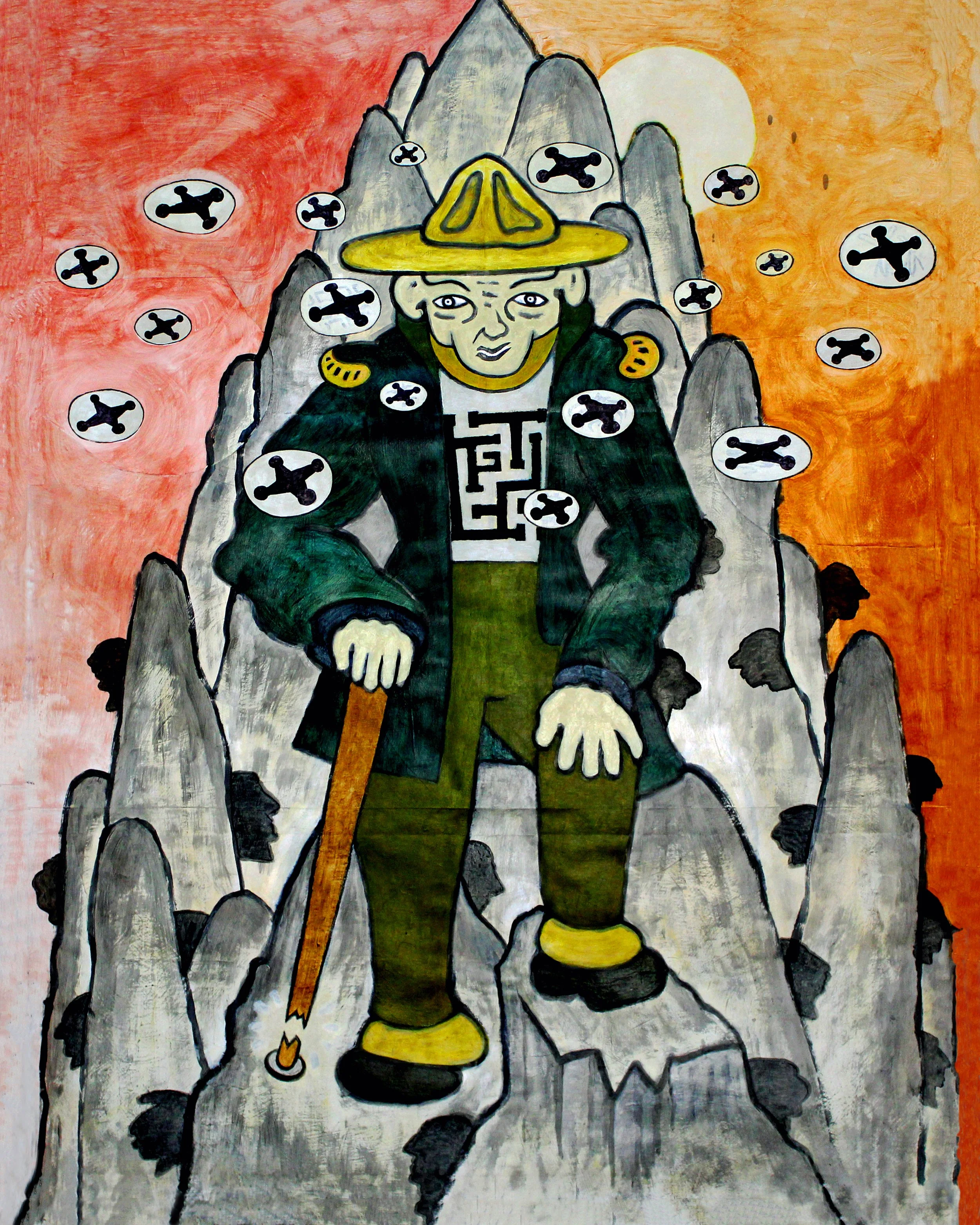 Stephen Killick artwork, A Fogswarm of Nanobots