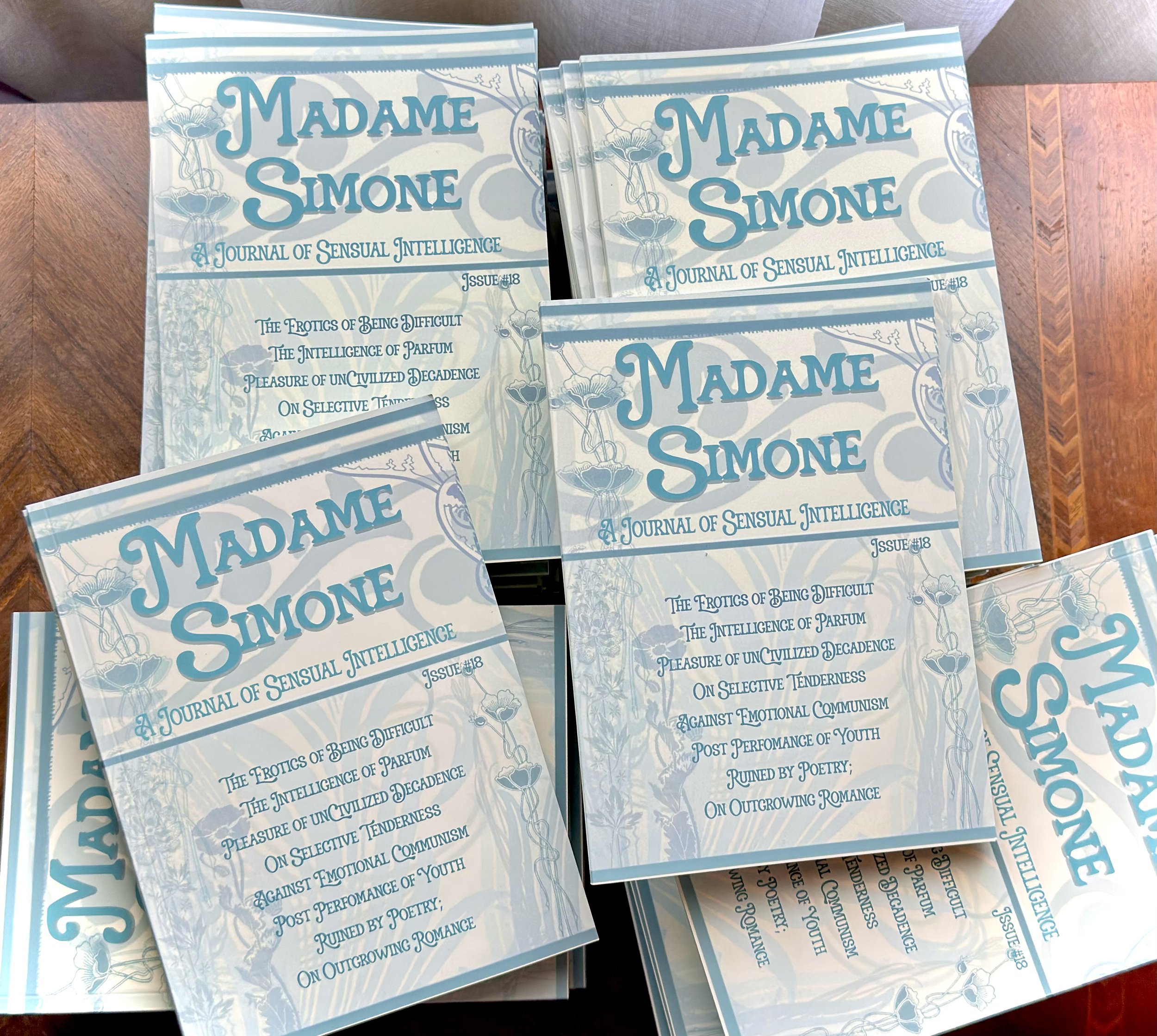 Madame Simone returns…