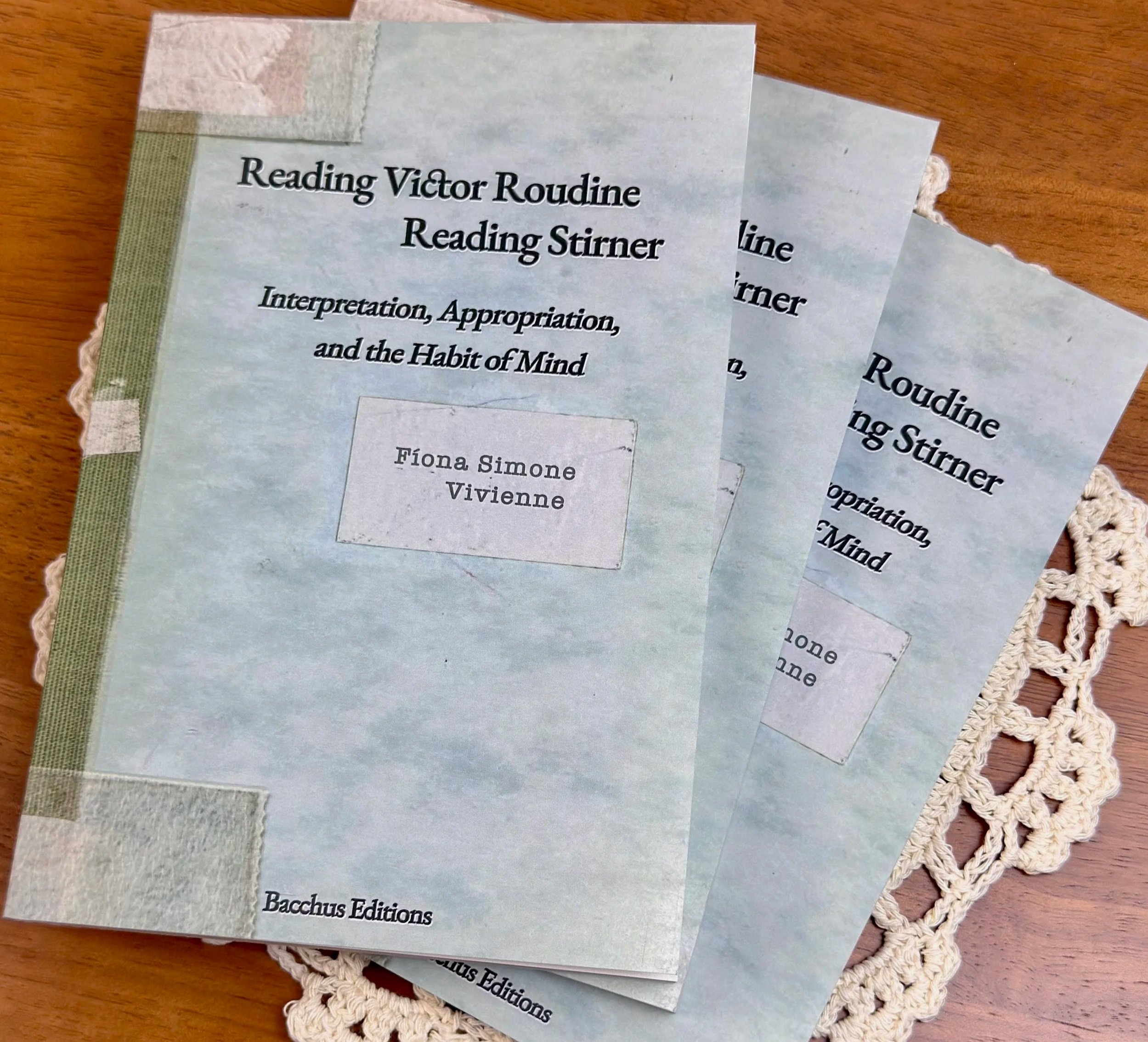 Victor Roudine's Max Stirner Finally Appears in English: The First Critical Edition