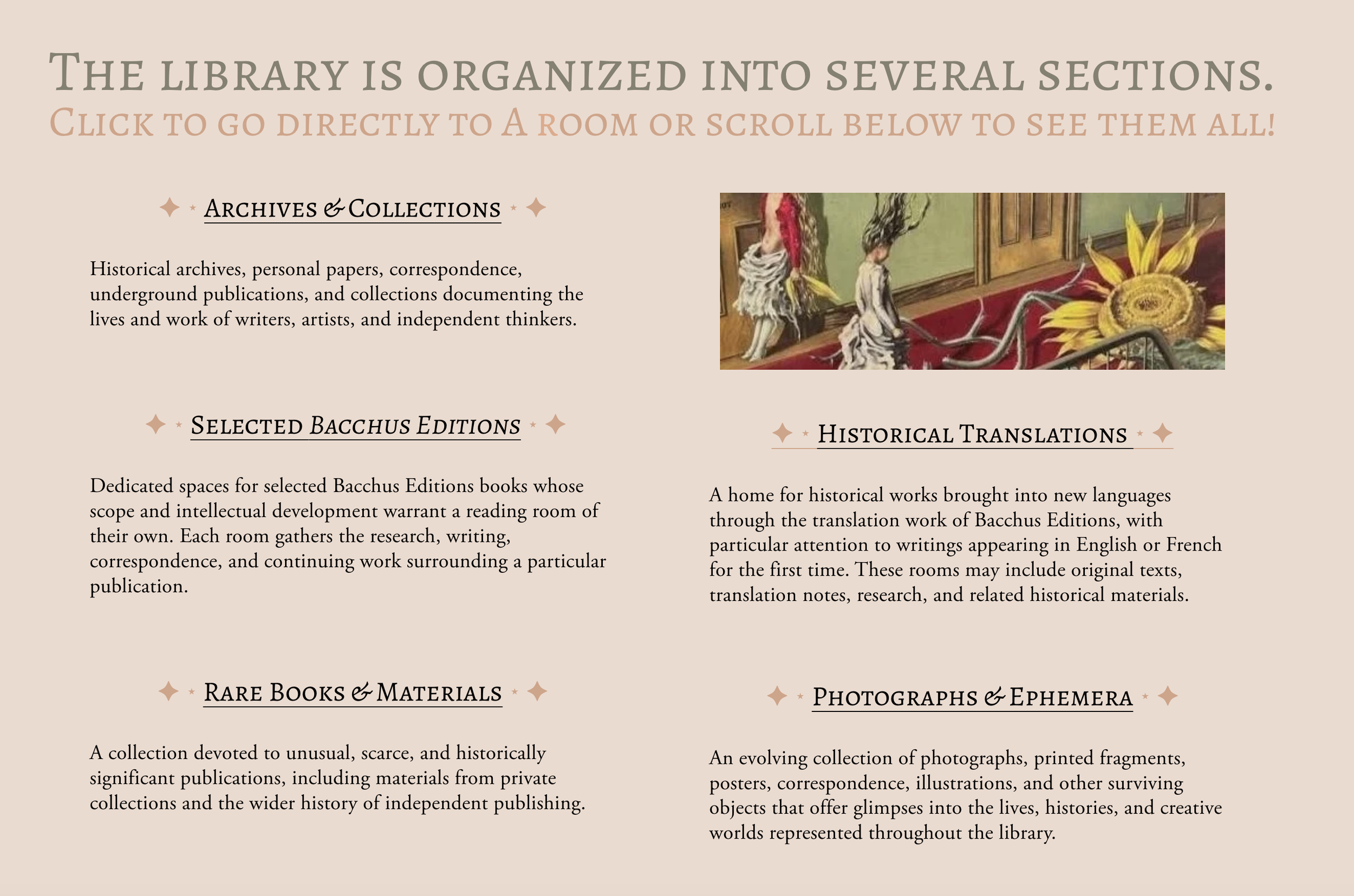 Huge Site Expansion| New Reading Rooms | Searchable Index’s