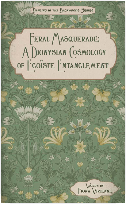 Dancing in the Backwoods Book I: Feral Masquerade, A Dionysian Cosmology of Egoiste Entanglement