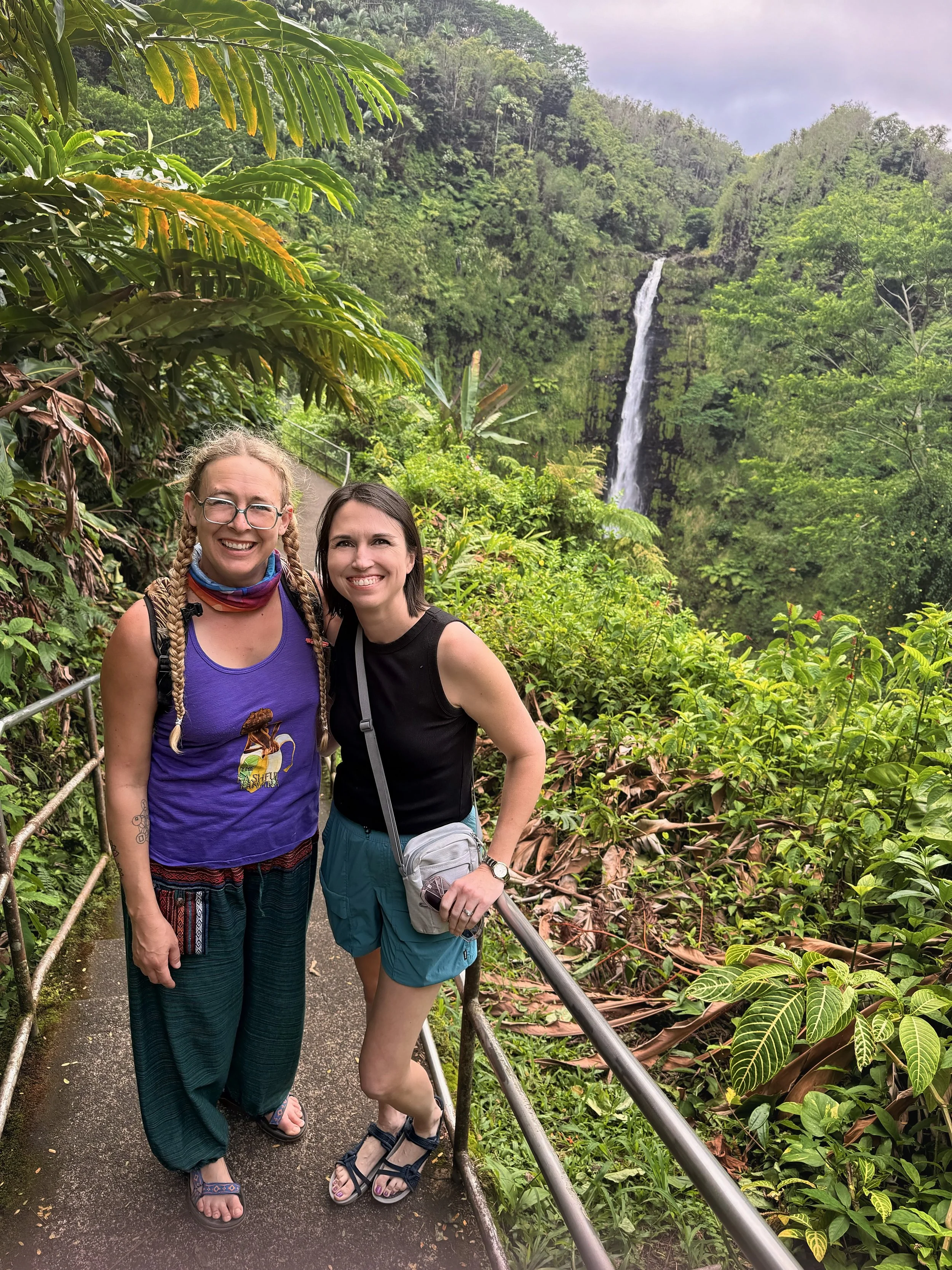 Our First Mainland Visitors!