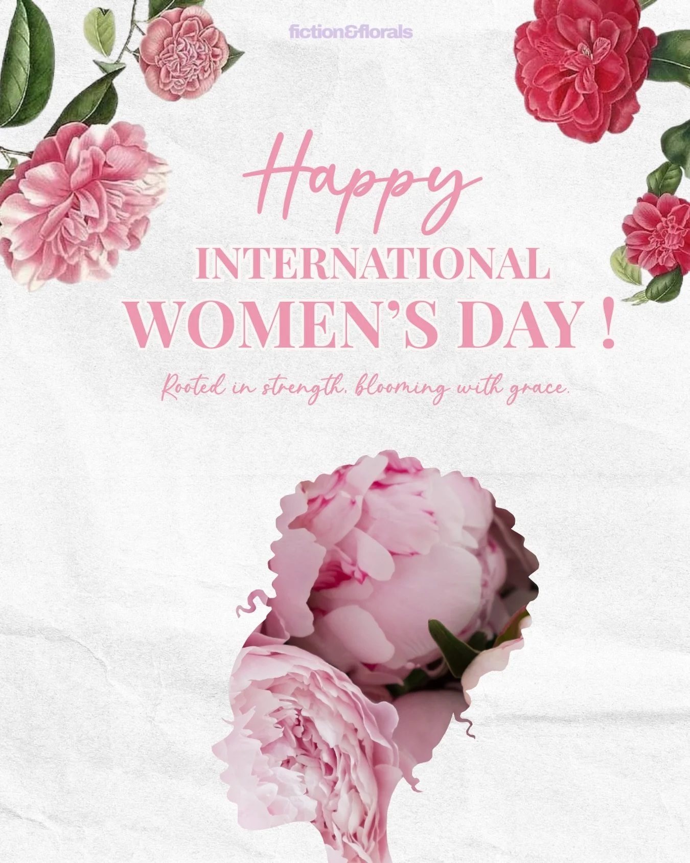 Happy International Women&rsquo;s Day 💐

women are the blueprint. we keep the tempo! 

we are the creators, the dreamers, the ones building beautiful lives even when the path isn&rsquo;t clear yet.

Fiction &amp; Florals exists because I believe in 