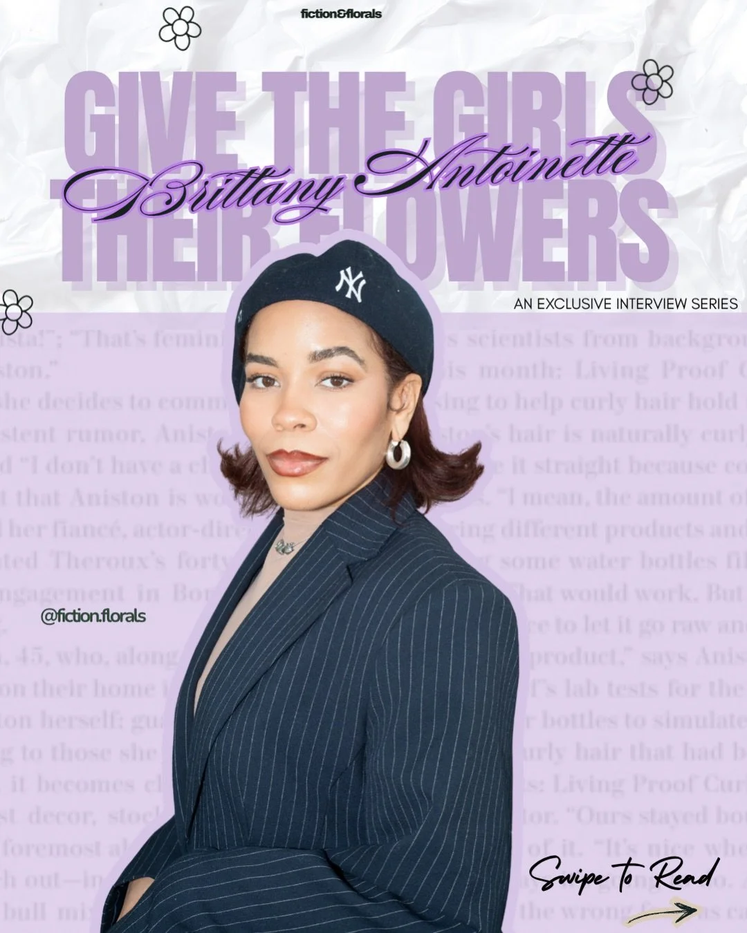 &ldquo;Today, I prefer to be respected.&rdquo;

Closing out Giving the Girls Their Flowers with @shesthatbritt , artist and creative director.

From unlearning the need to be liked to becoming a respected creative who built her own path, Brittany ref