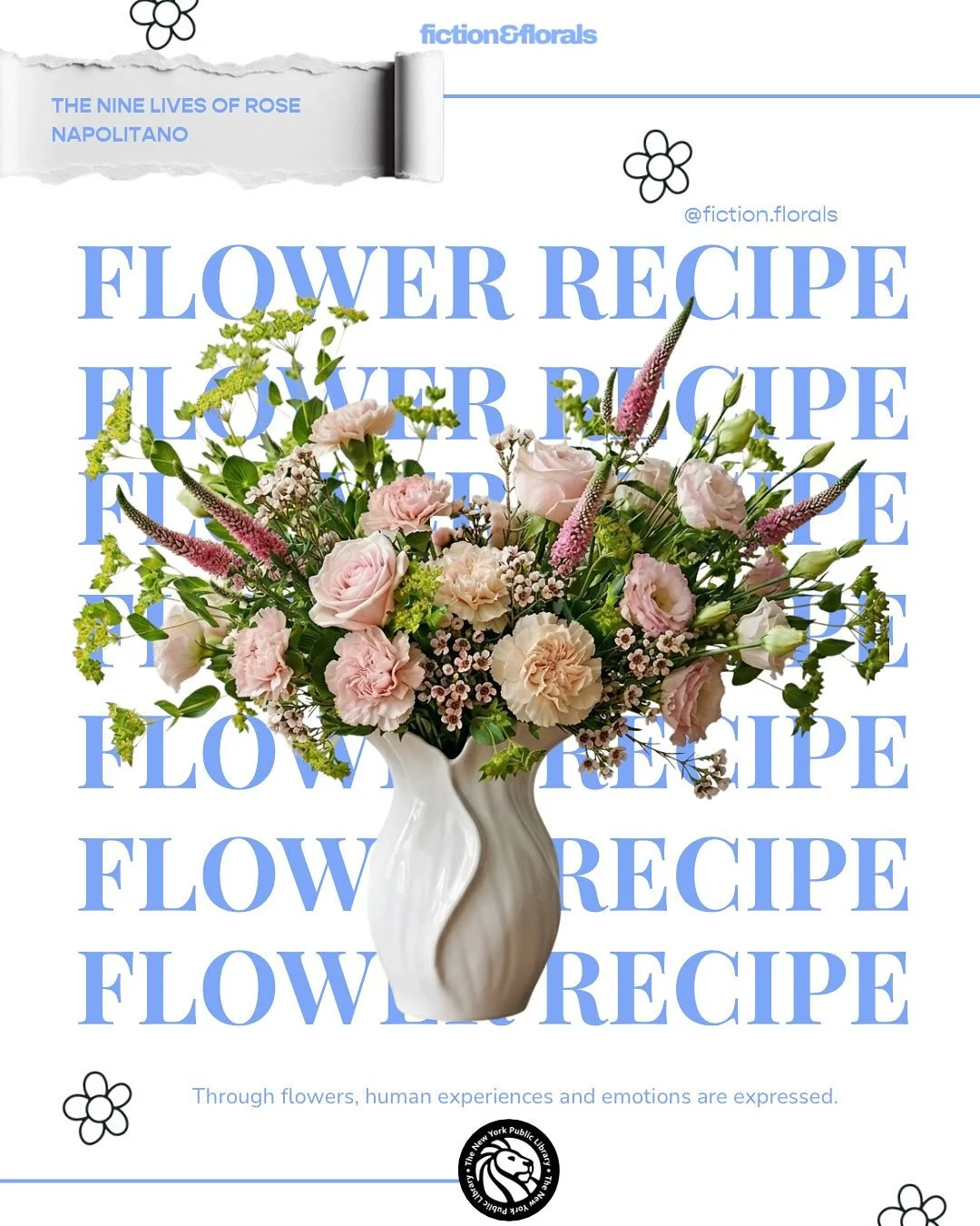 A floral recipe inspired by The Nine Lives of Rose Napolitano by Donna Freitas exploring identity, womanhood, autonomy, love, ambition, and the many versions of ourselves through every stem and bloom 💐
Each arrangement reflected a different path, a 