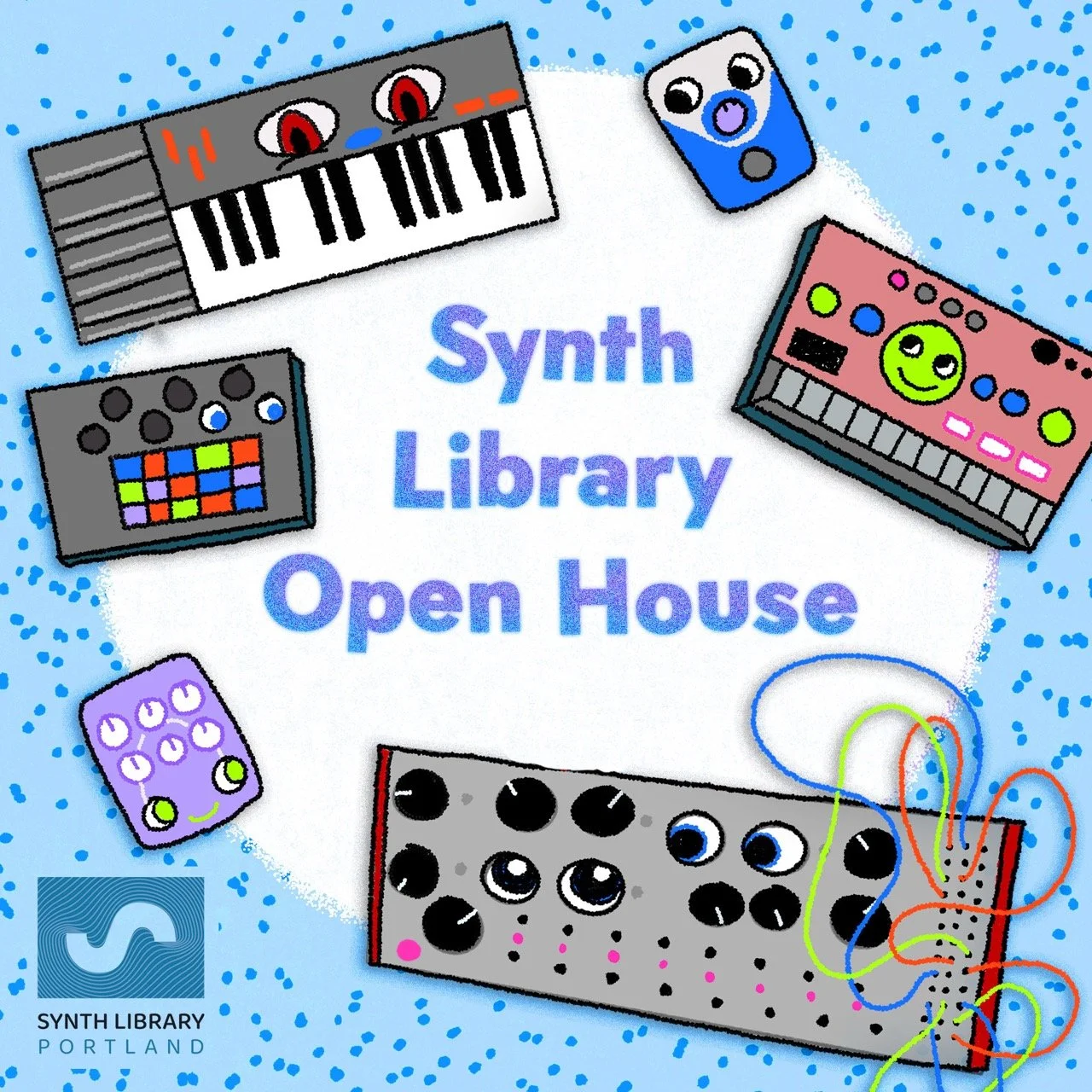 Synth Library Open House @ Lloyd Center Mall Crawl