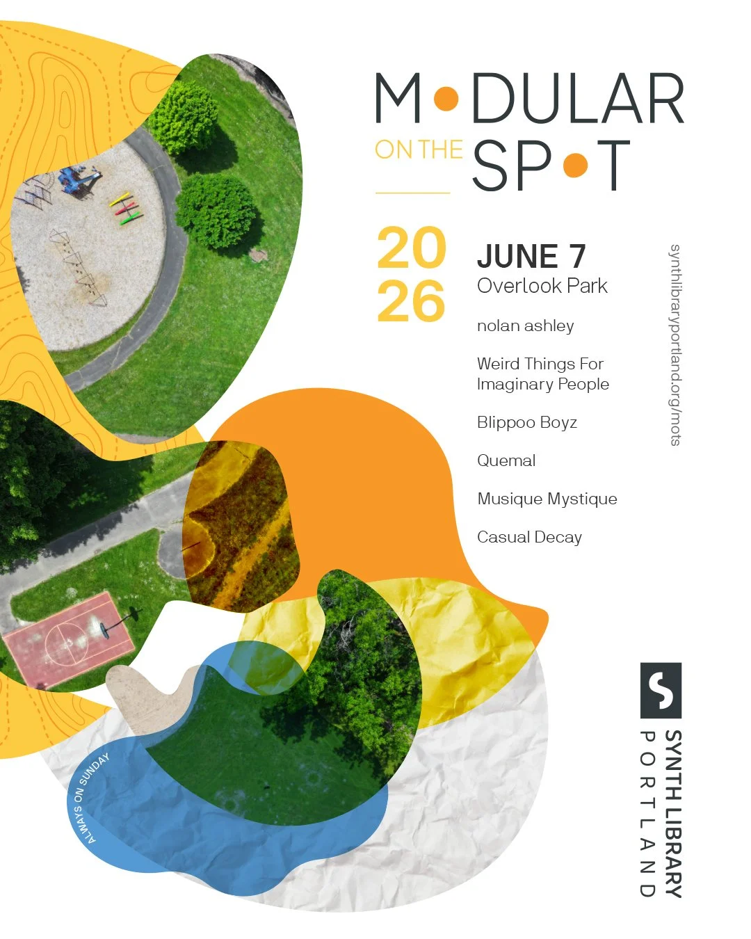 Modular On The Spot Portland - June @ Overlook Park