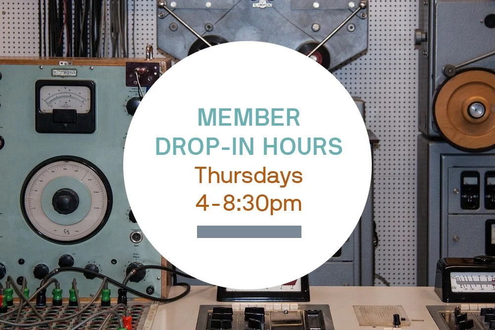 Member Drop-In Hours (New Extended Hours &amp; New Location!)