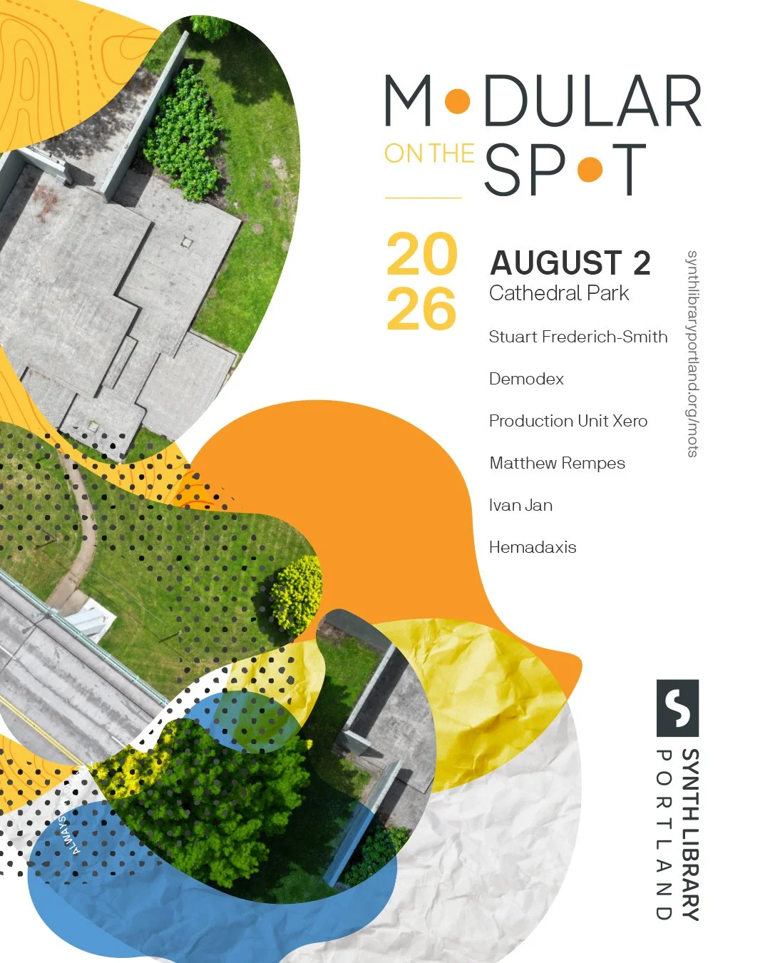 Modular On The Spot Portland - August @ Cathedral Park