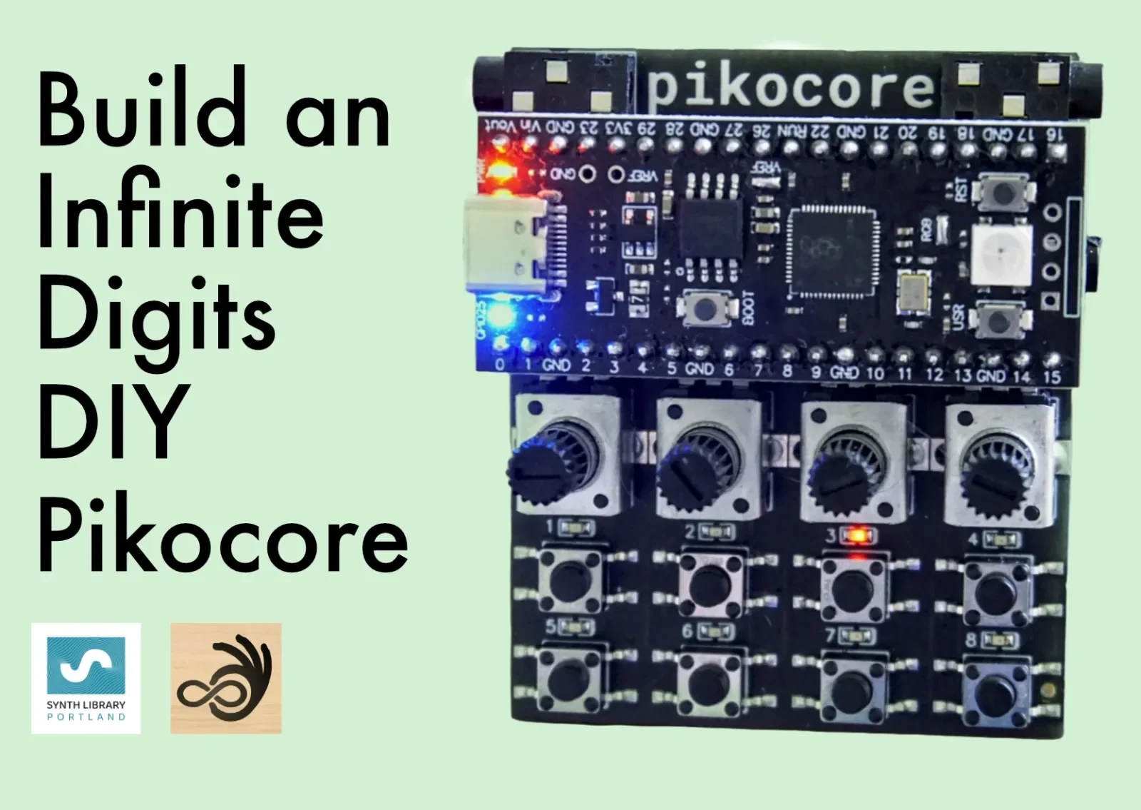Build an Infinite Digits DIY Pikocore