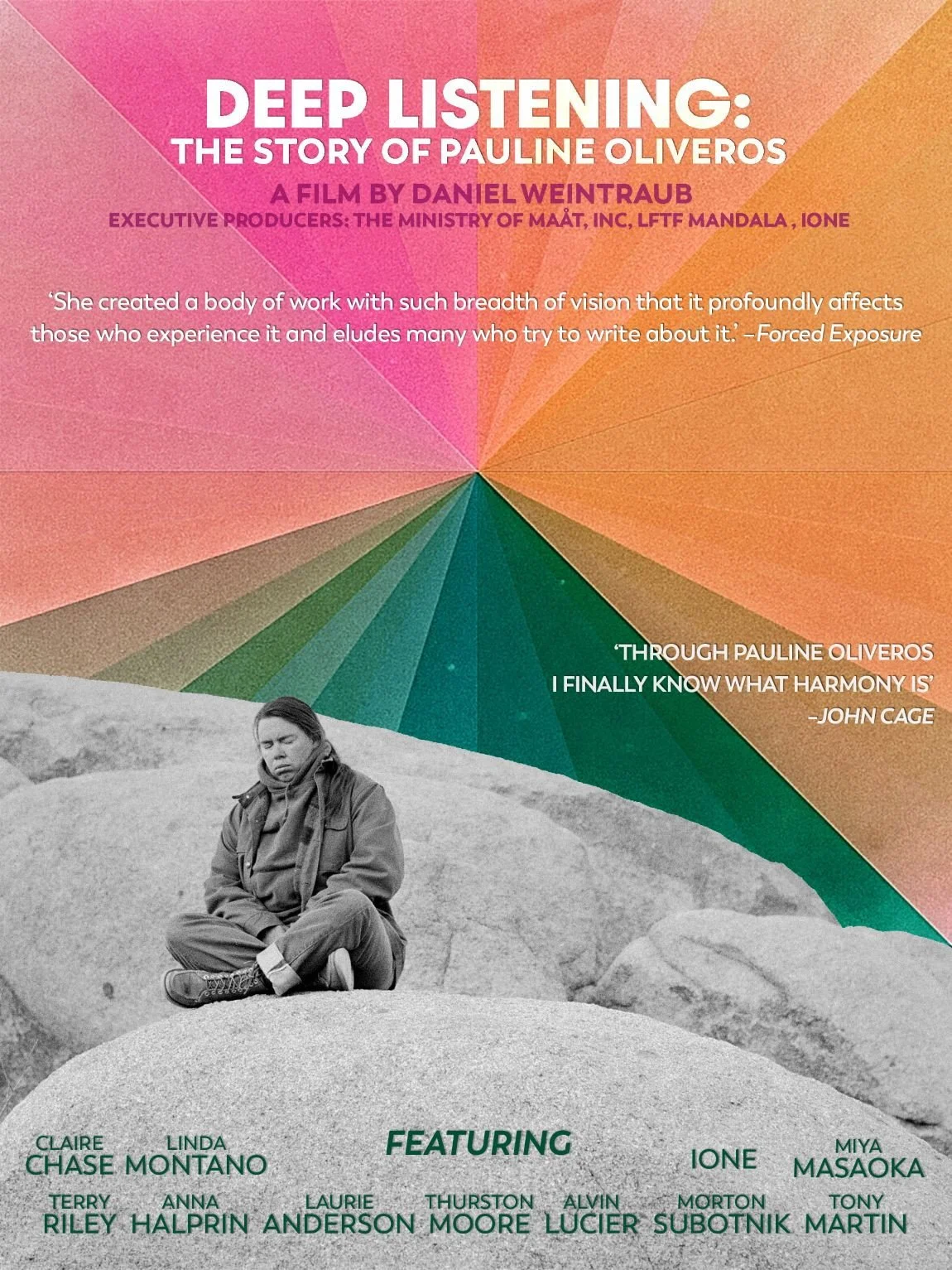 SLP &amp; PAM CUT Present /// Deep Listening: The Story Of Pauline Oliveros 