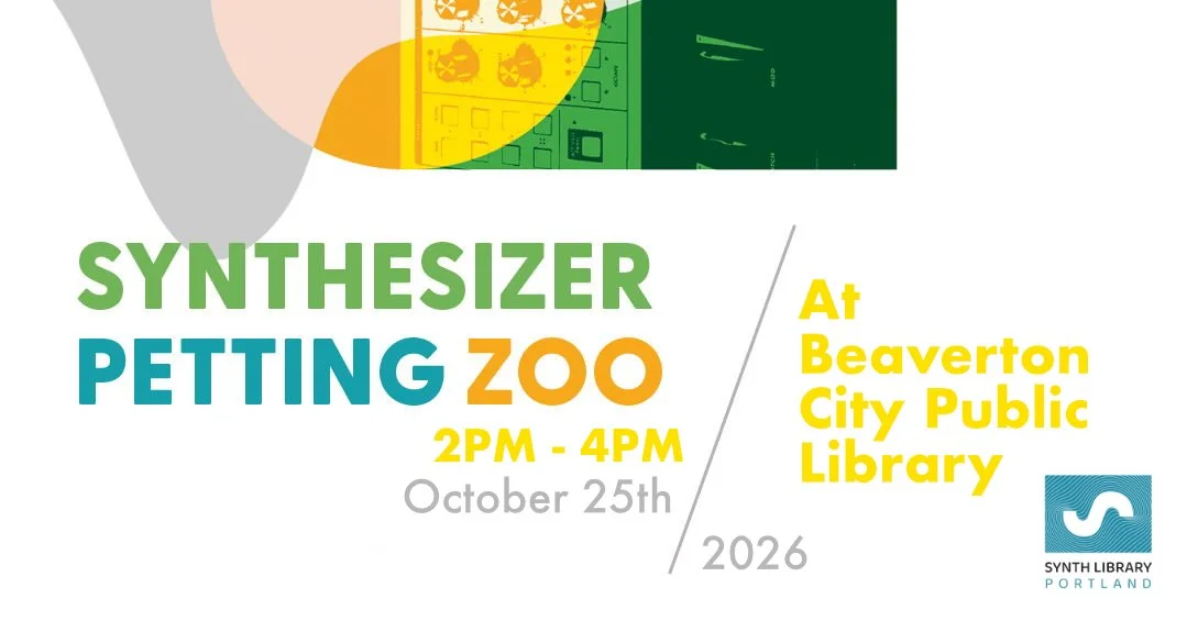Synthesizer Petting Zoo @ Beaverton City Library