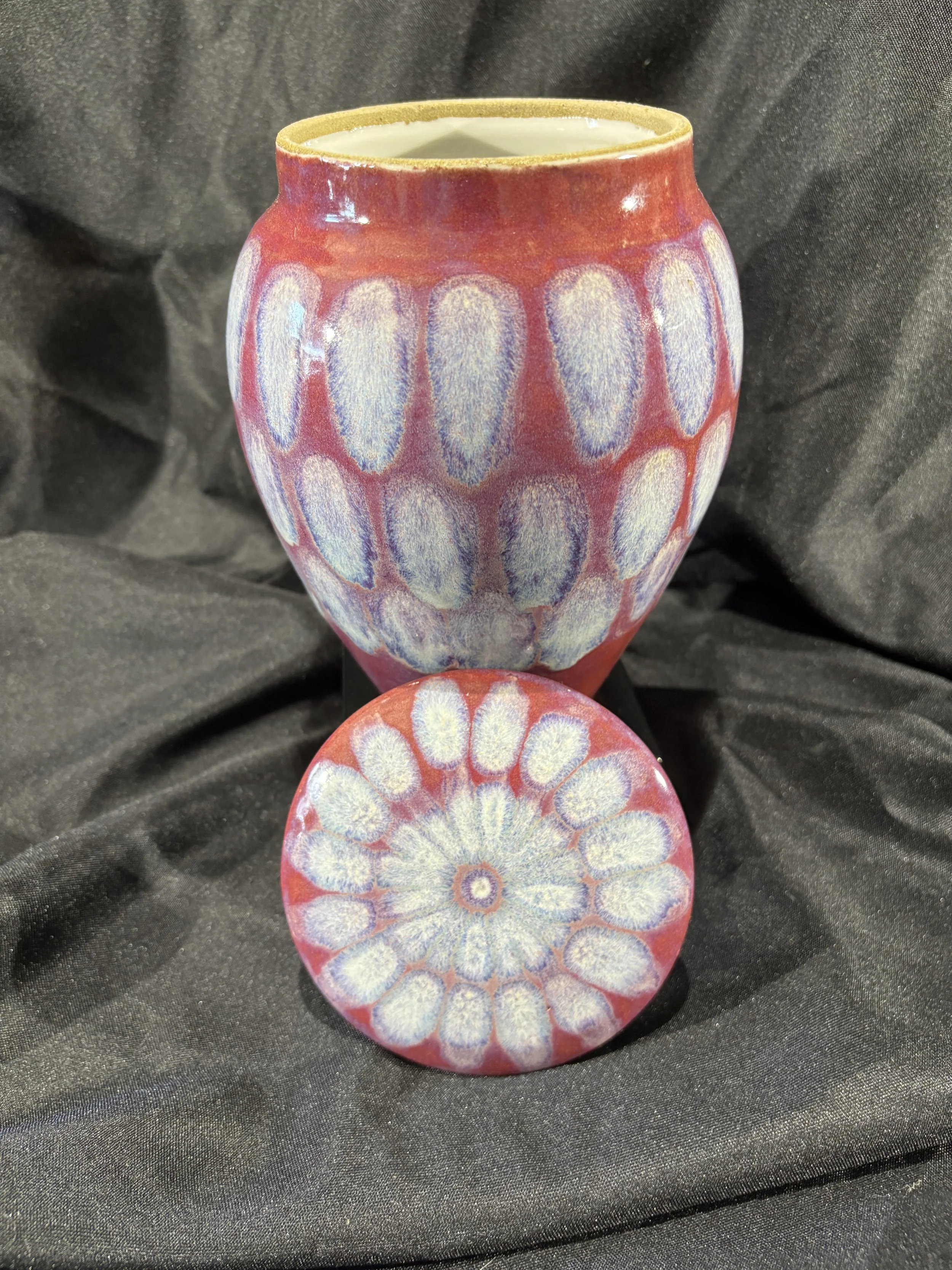 Stoneware urn