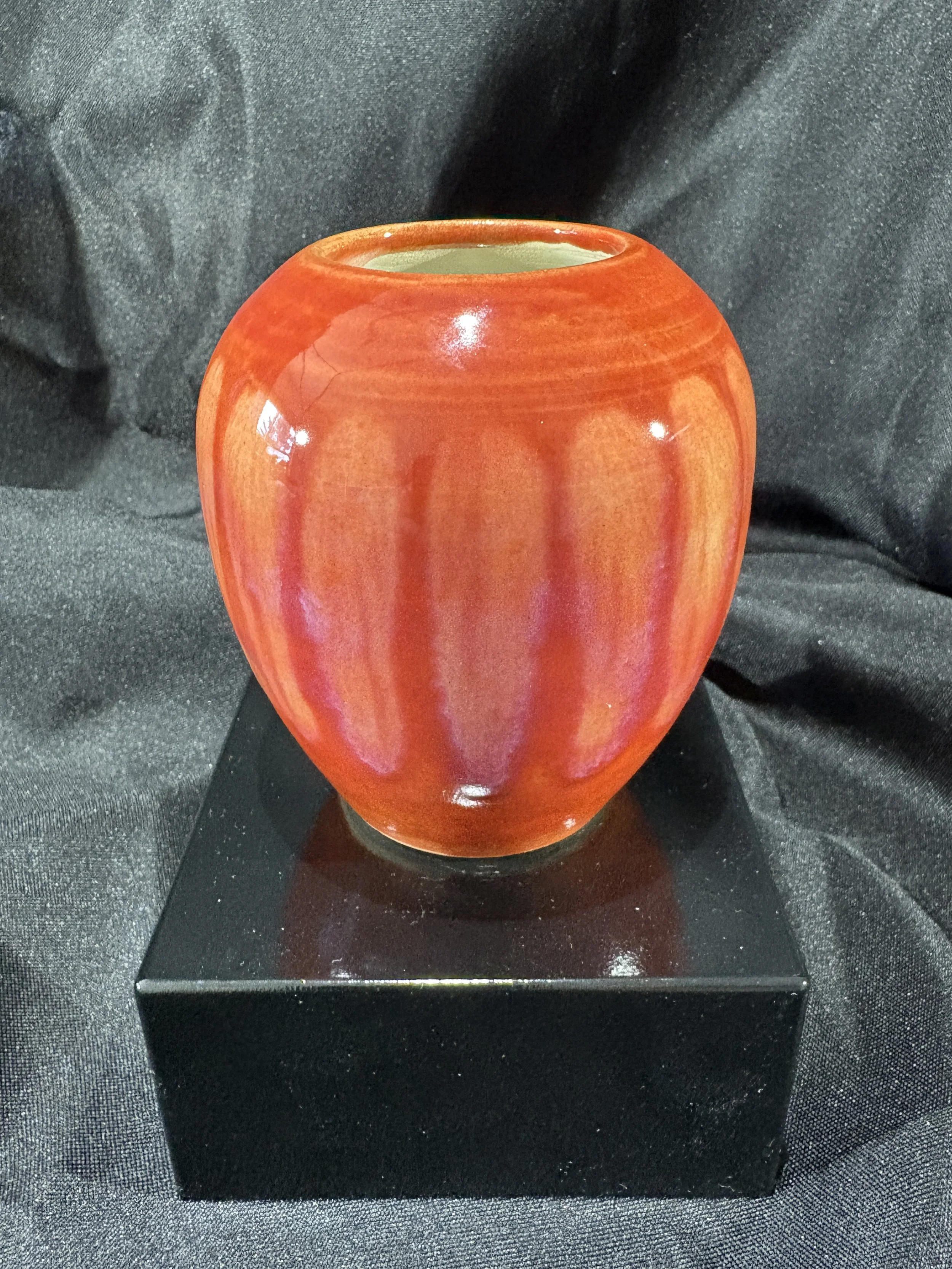 Small stoneware vase