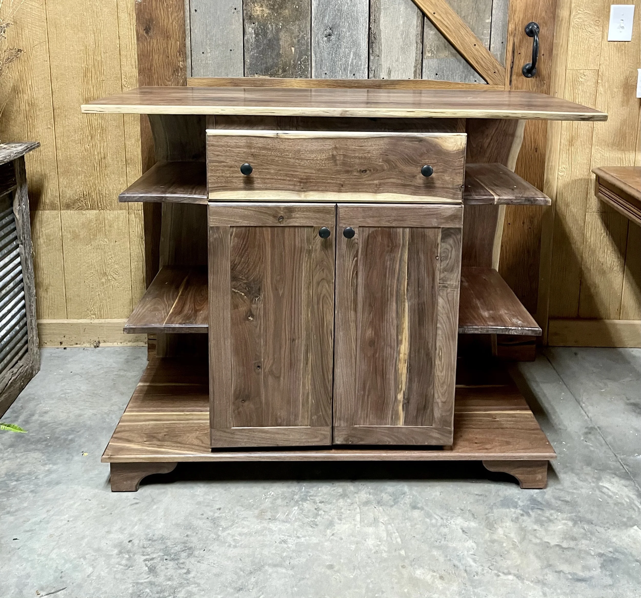 Walnut Side Table