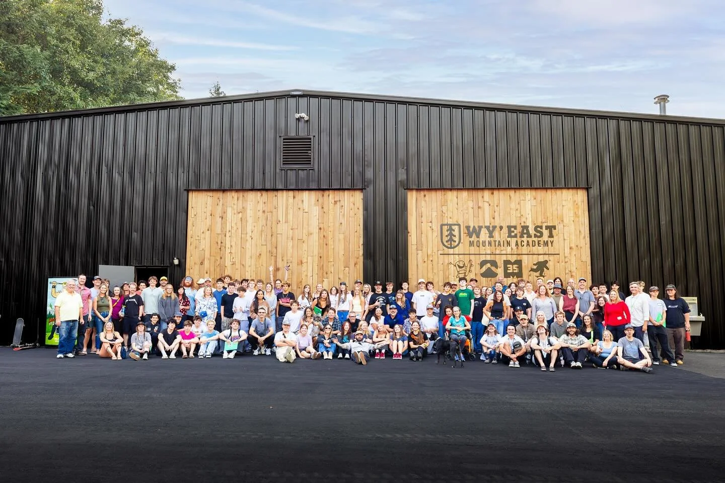 One big family here at Wy&rsquo;East Mountain Academy ❤️ We are off to a great start, so excited to see what the rest of the year brings ✨ #WyEastAcademy