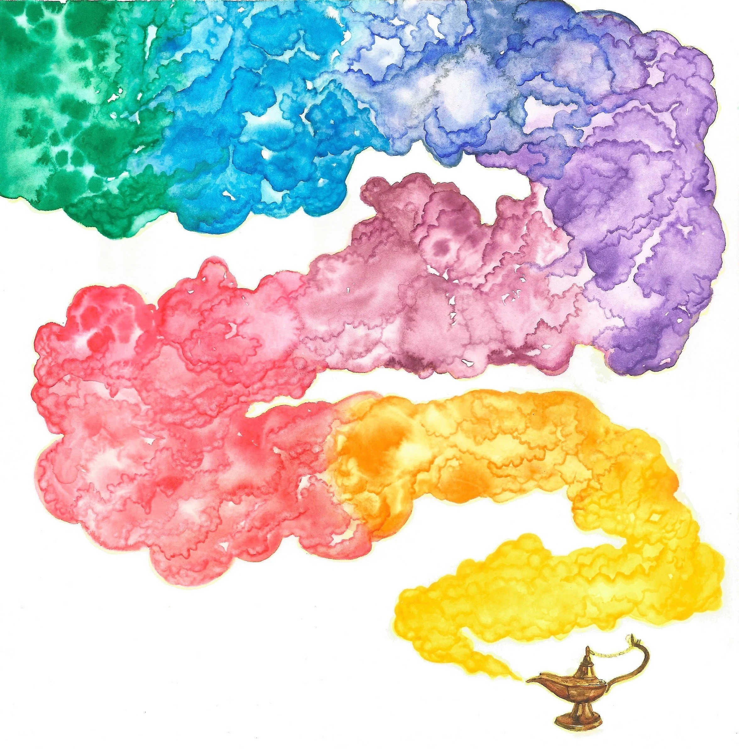 Magic Lamp,

Watercolour on hot press paper,
8" x 8",
2016,

$340