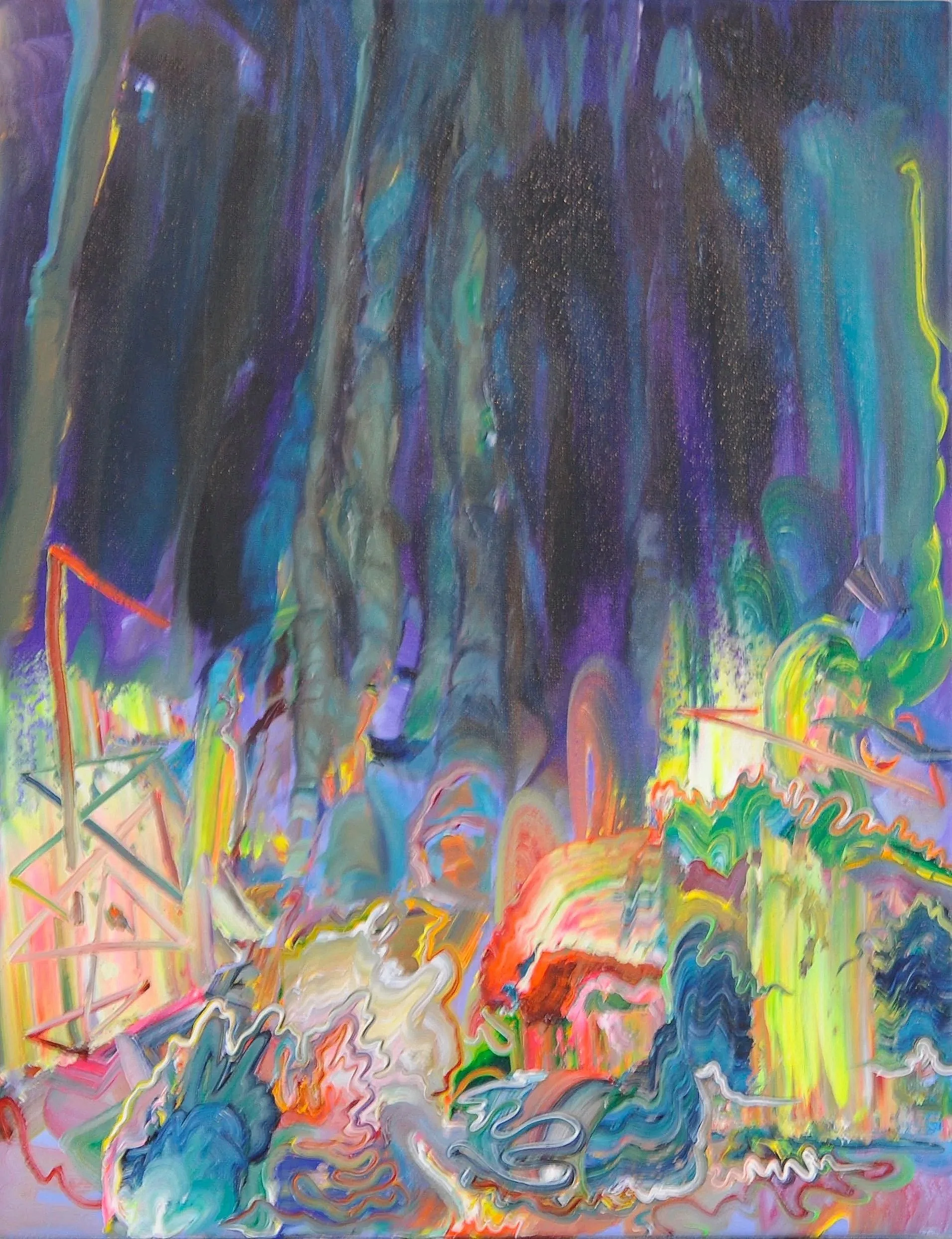 Cave,

Oil on canvas,
14" x 18",
2013