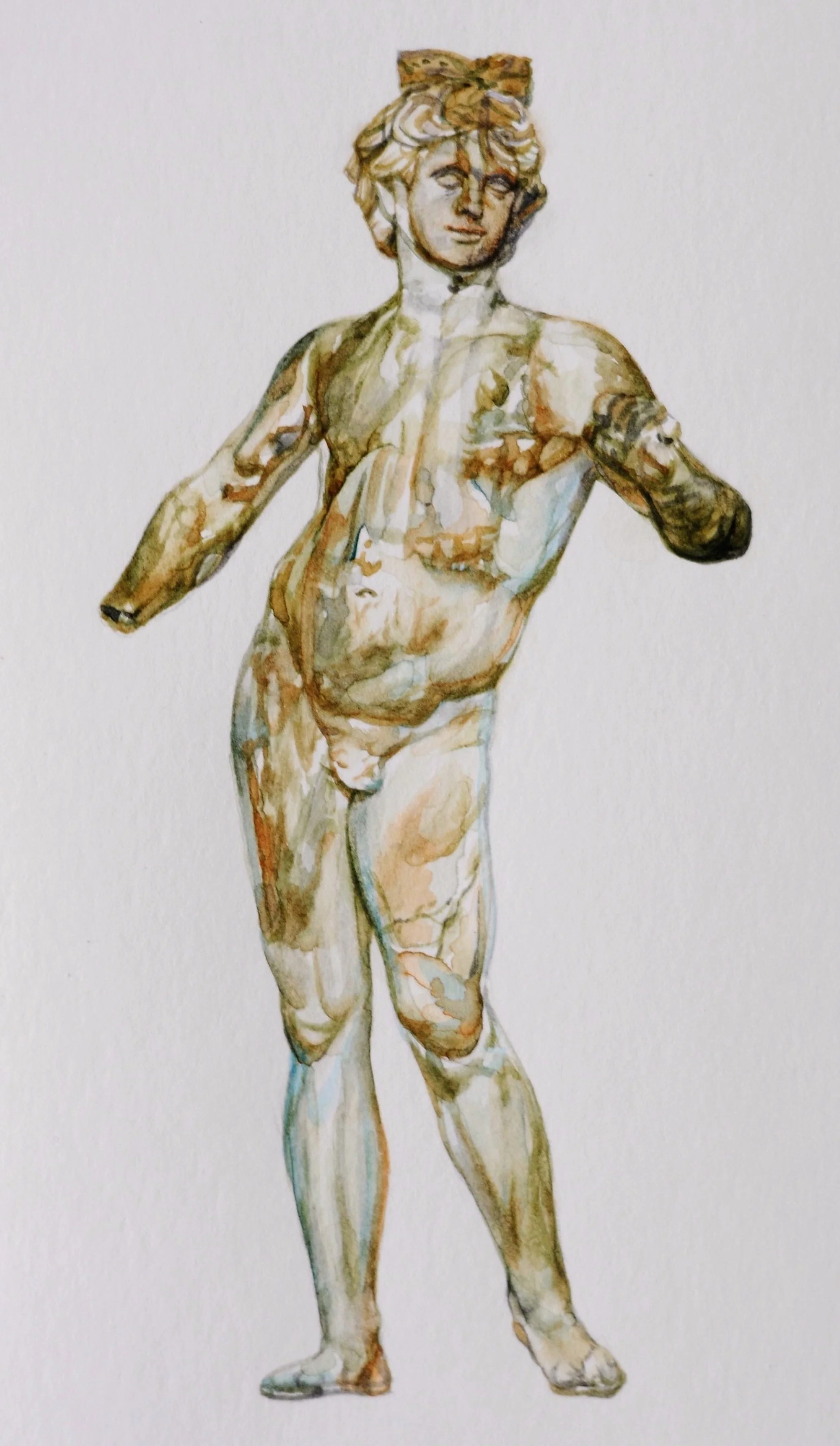 Statue #1

Watercolour on hot press paper
2.75" x 5.5"
2016

*Sold*