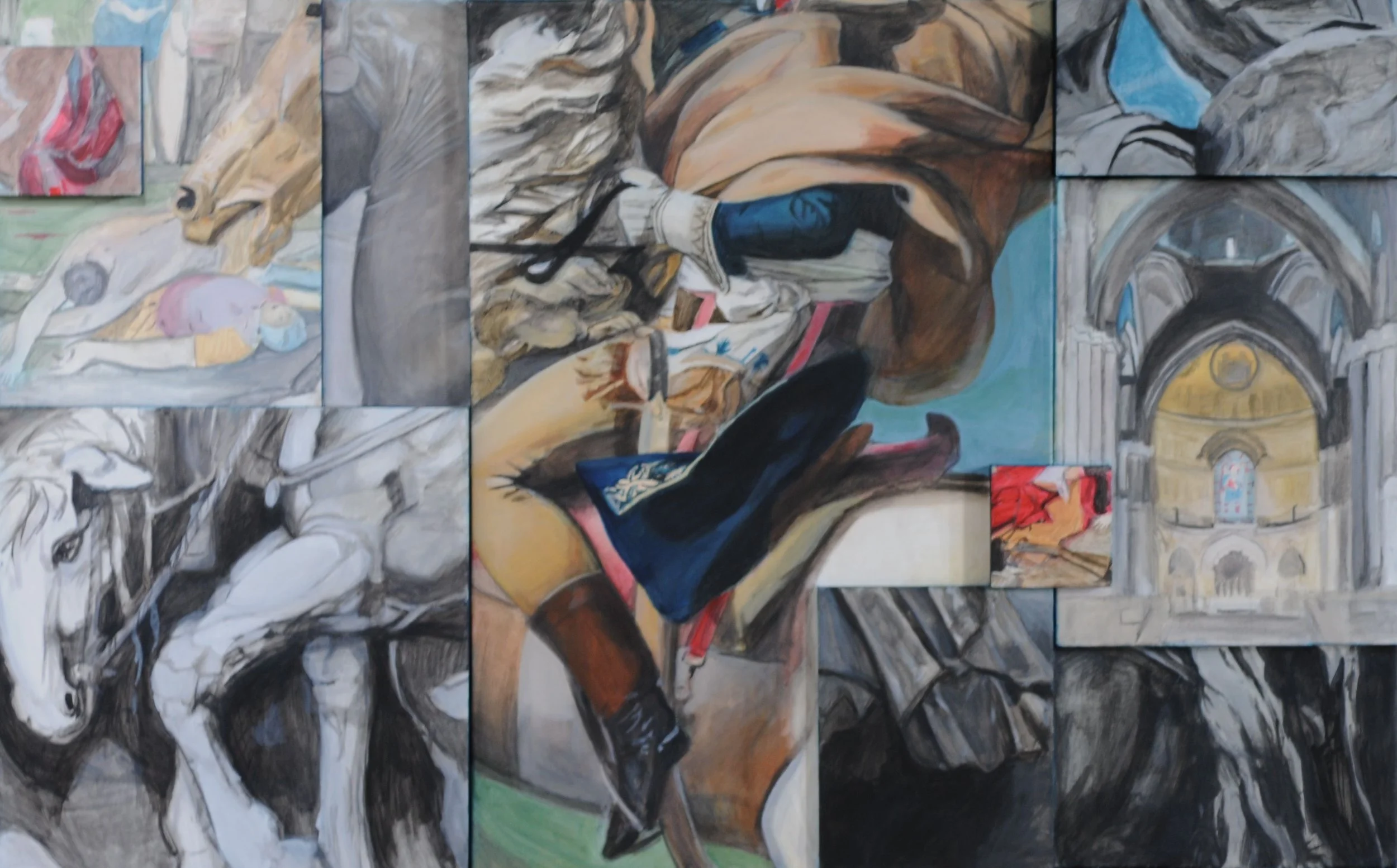 Acrylic on canvas and panel
2008