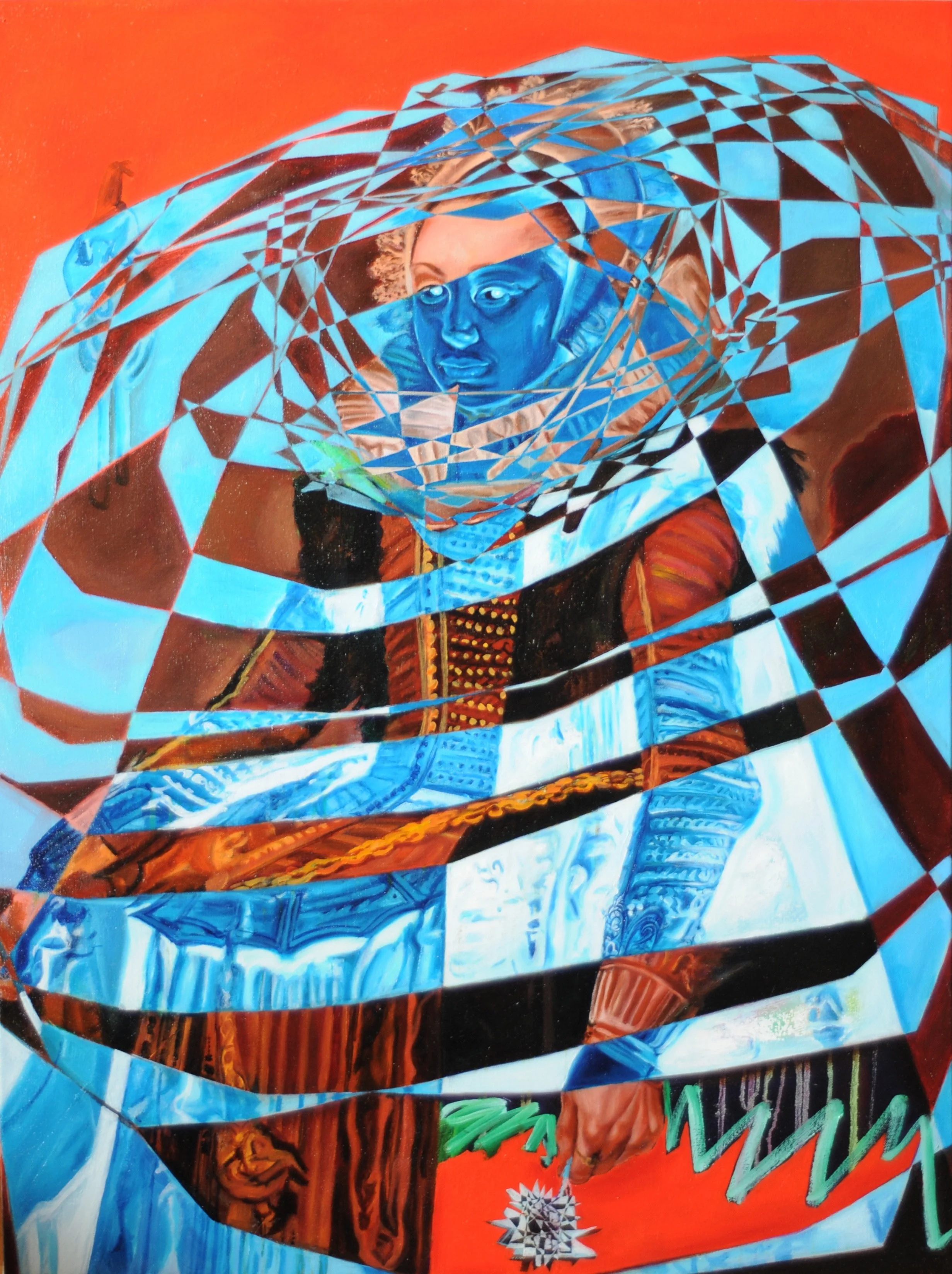 After Hals' "Portrait of a Woman Standing" (Kaseel) (1618-1620)

Oil on canvas
30" x 40"
2015

$1750