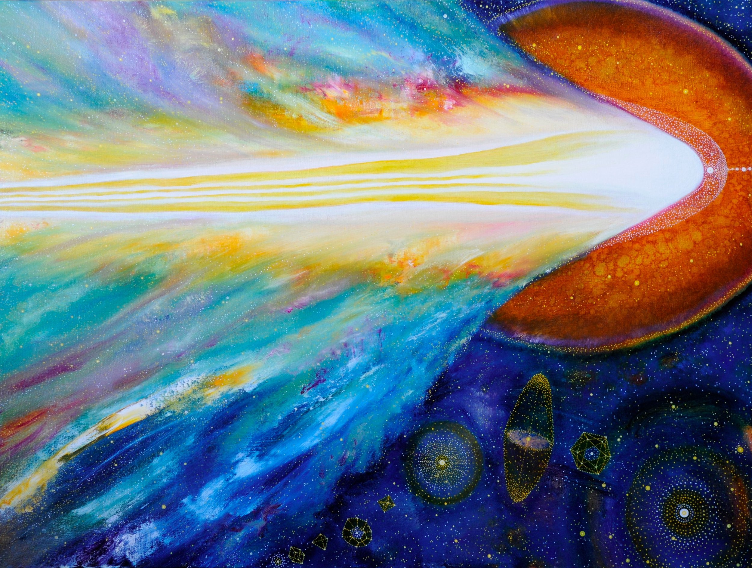 Creation Myth,

Oil on canvas,
30" x 40",
2015,

$1750