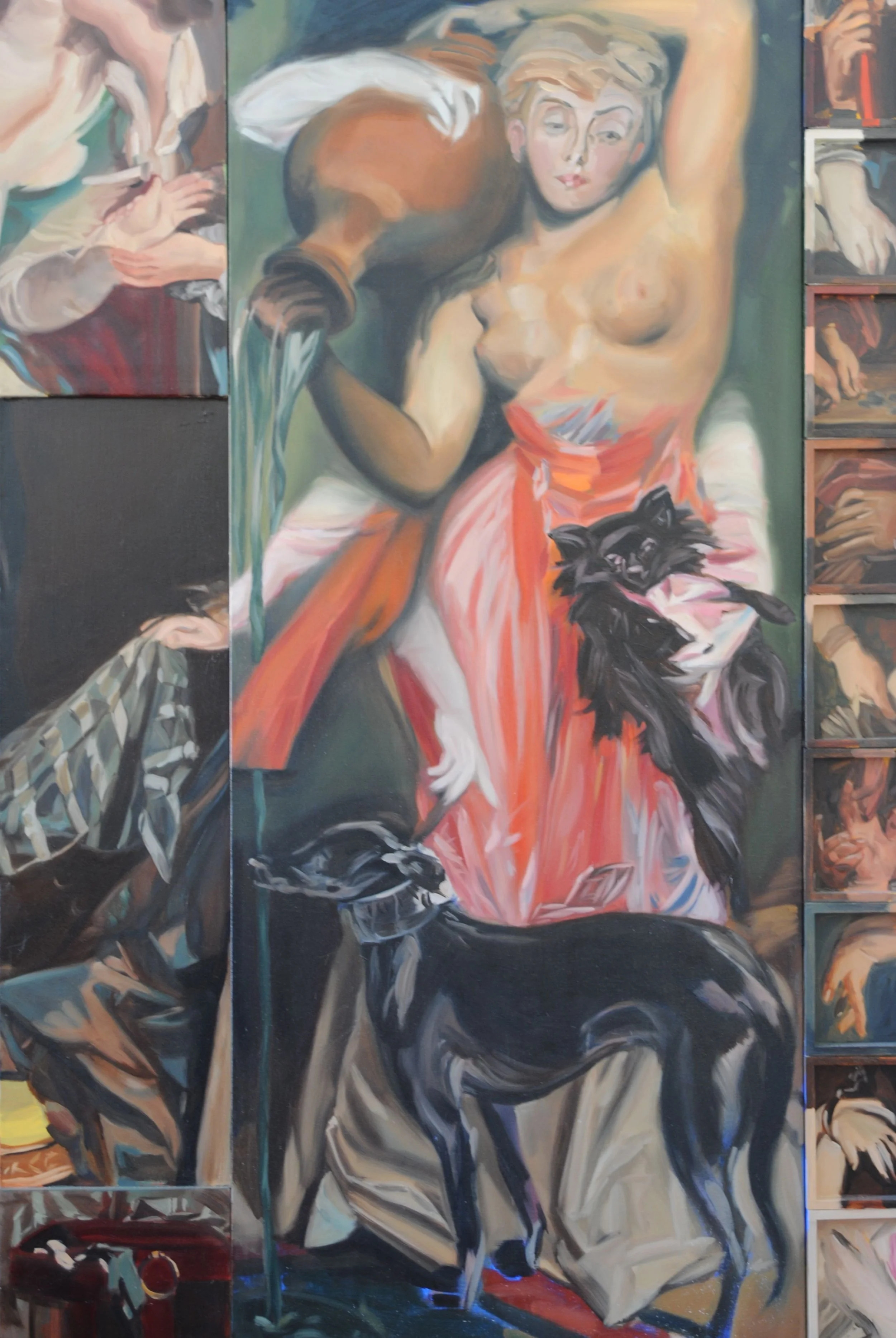 Untitled

Oil and acrylic on wooden panel and canvas
48" x 72"
2011