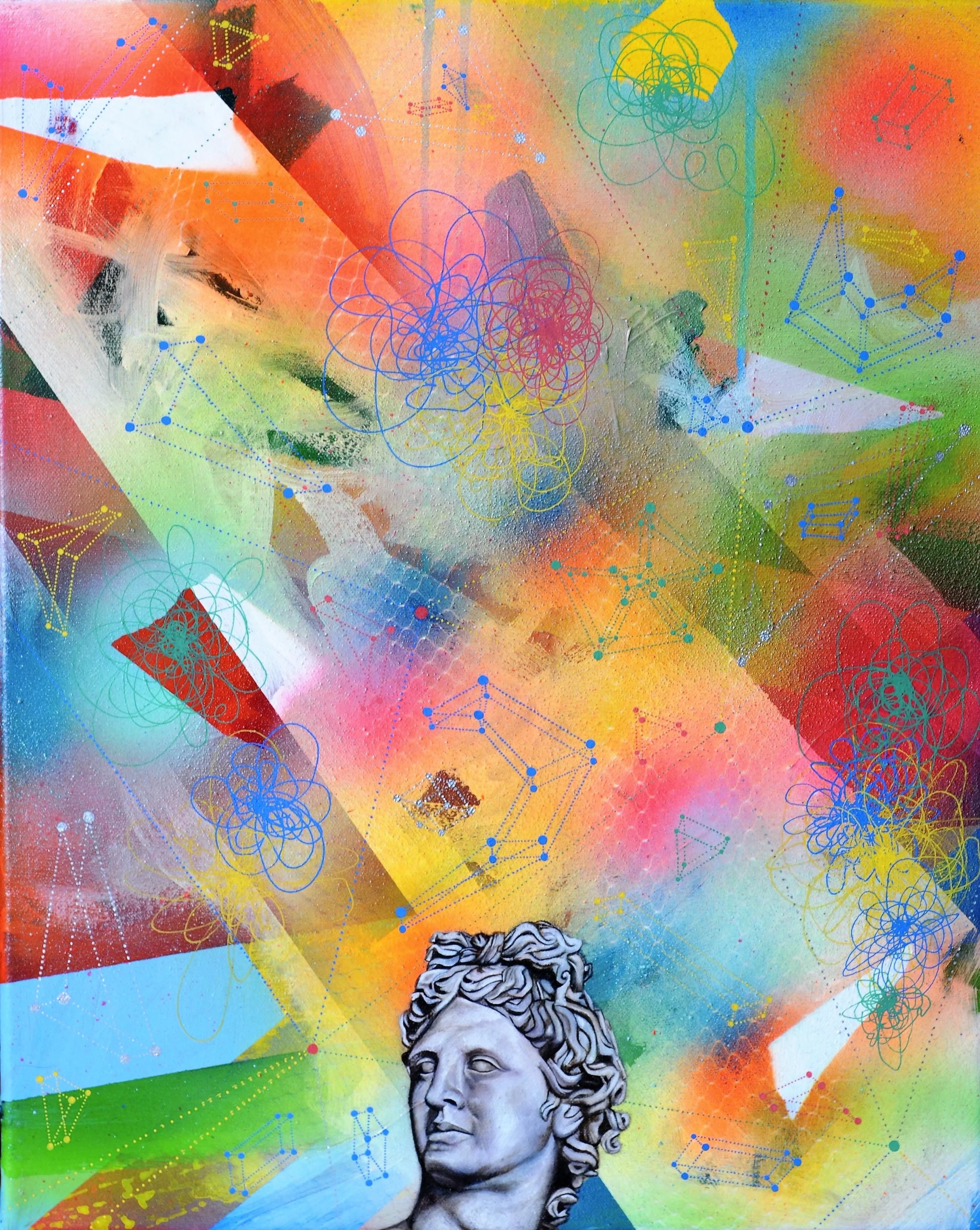 Overwhelmed

Oil, acrylic and spray paint on canvas
16" x 20"
2016

$900