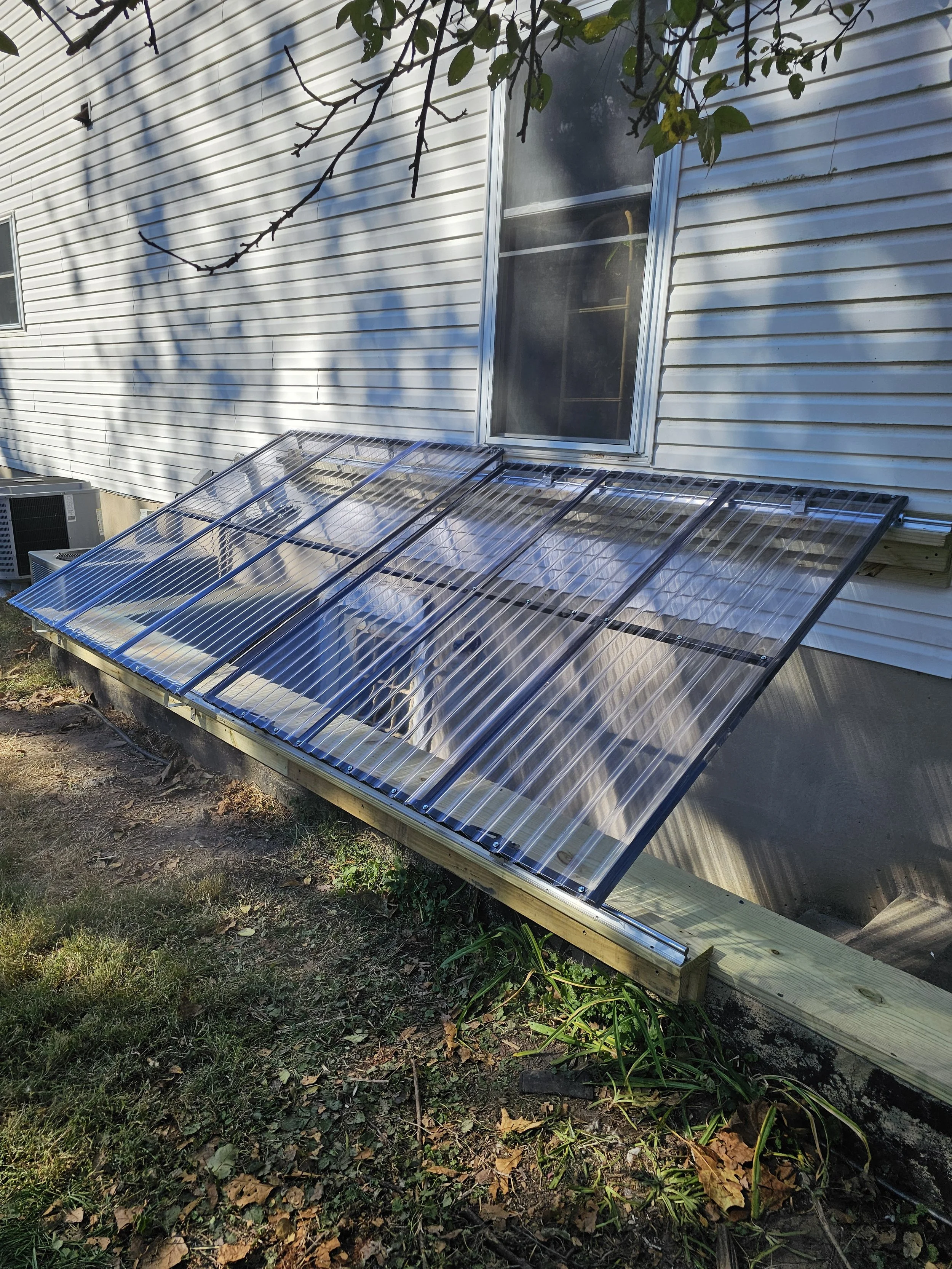 Retractable Awning, Stair Covering, Sliding Cover, 