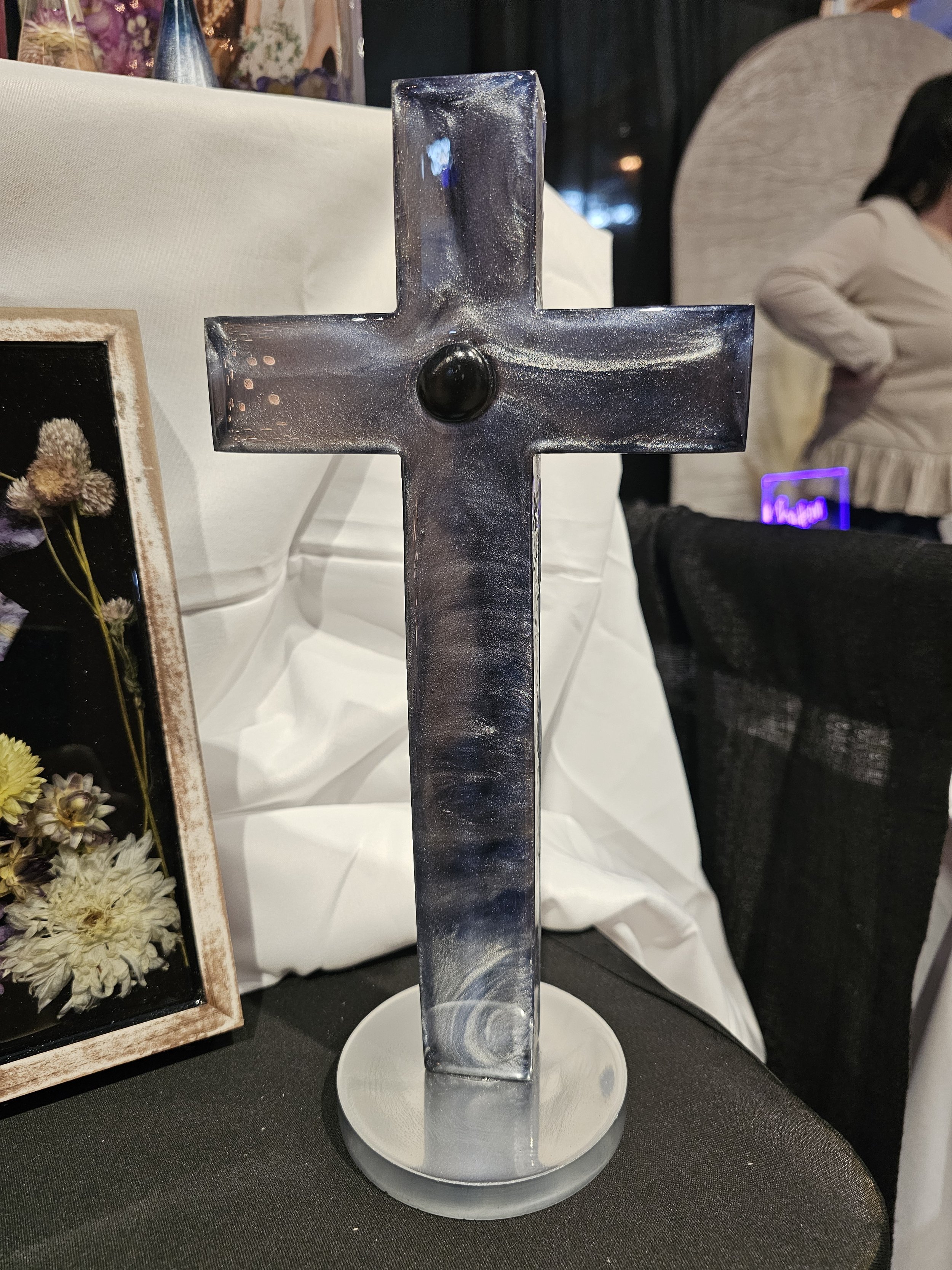 Crucifix Table Centerpiece