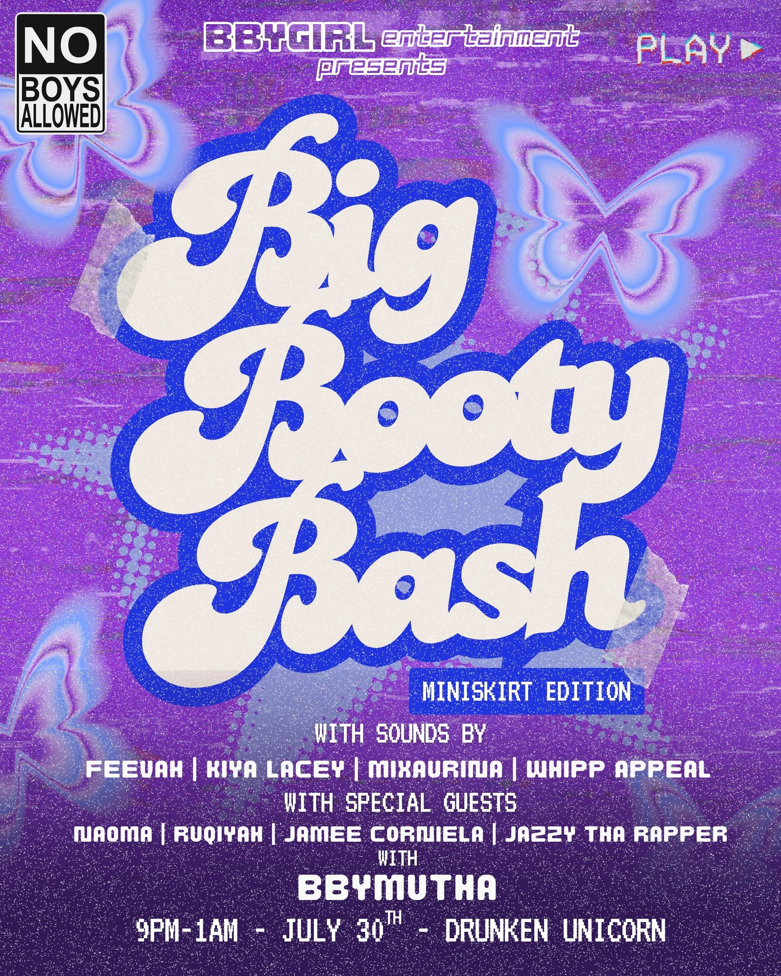 Big Booty Bash - Miniskirt Edition
