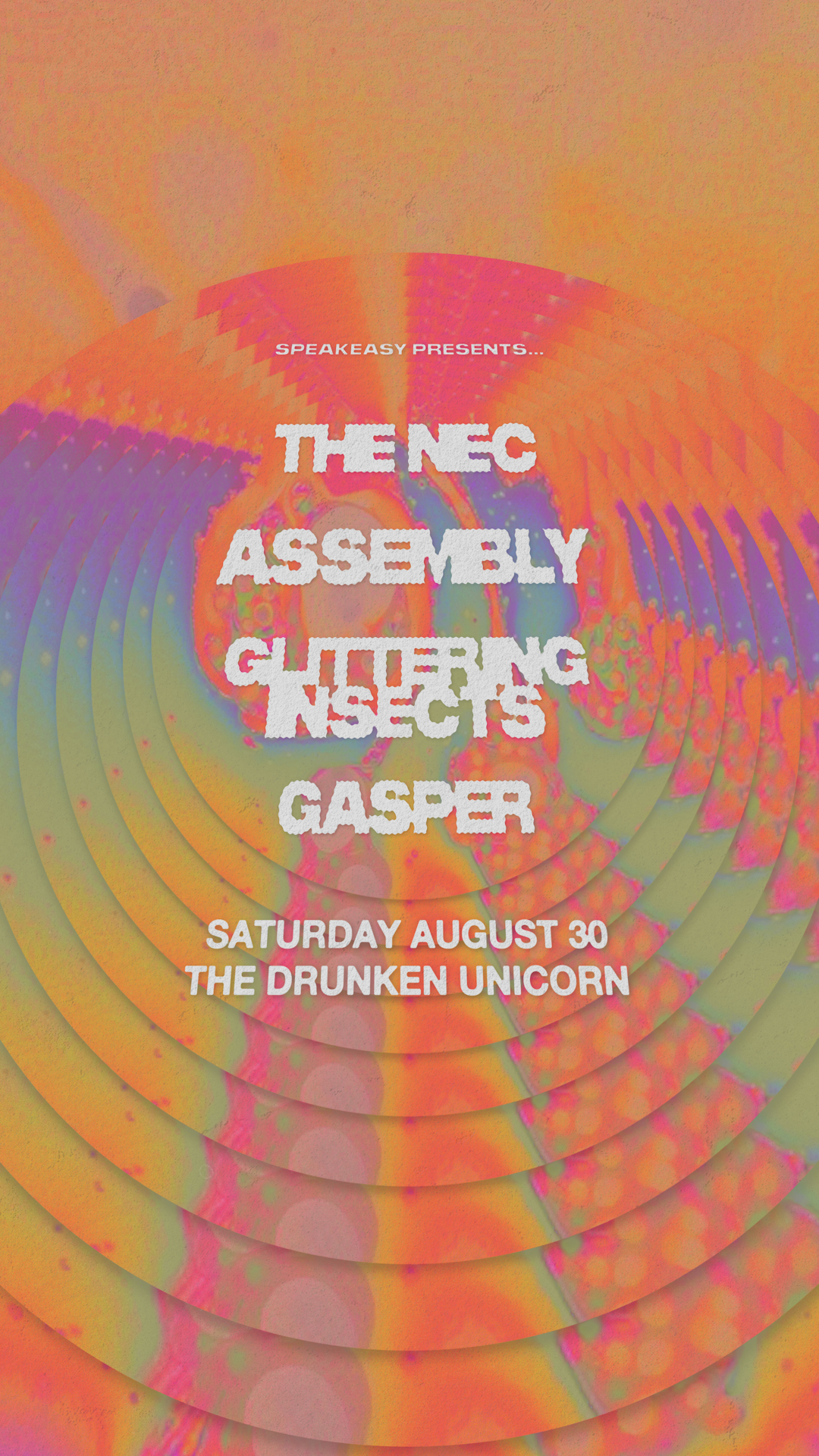 The N.E.C., Assembly, Glittering Insects, Gasper