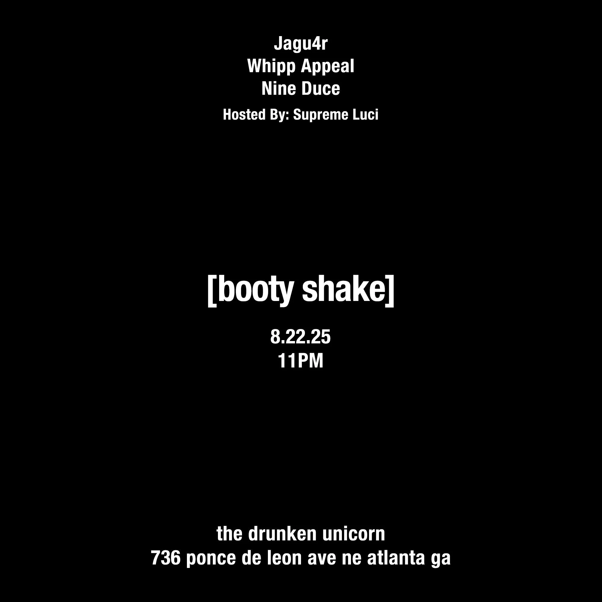 BOOTY SHAKE