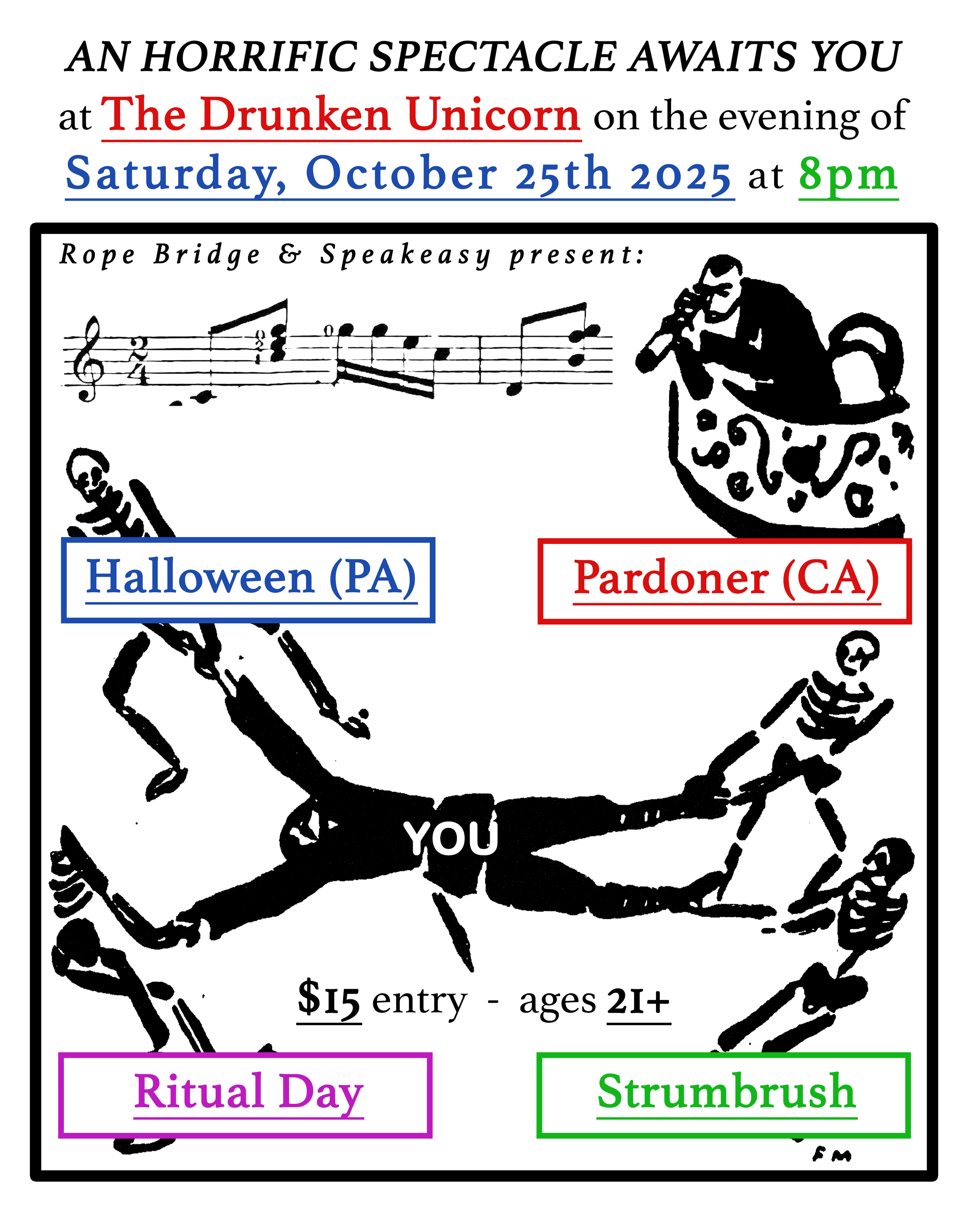 Pardoner, Halloween, Strumbrush, Ritual Day