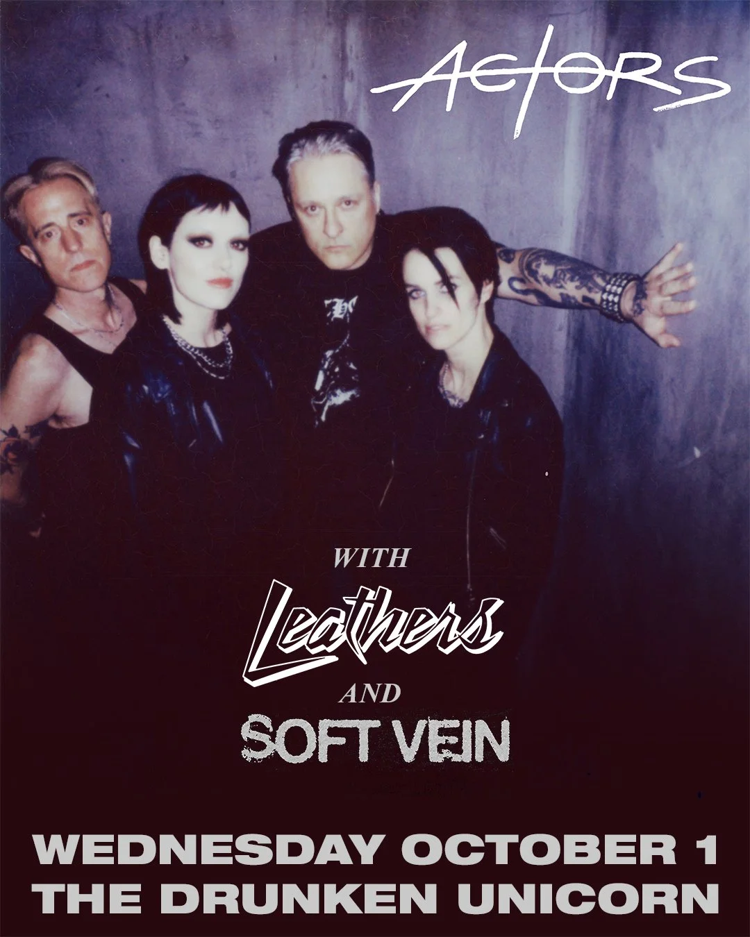 ACTORS, LEATHERS, SOFT VEIN