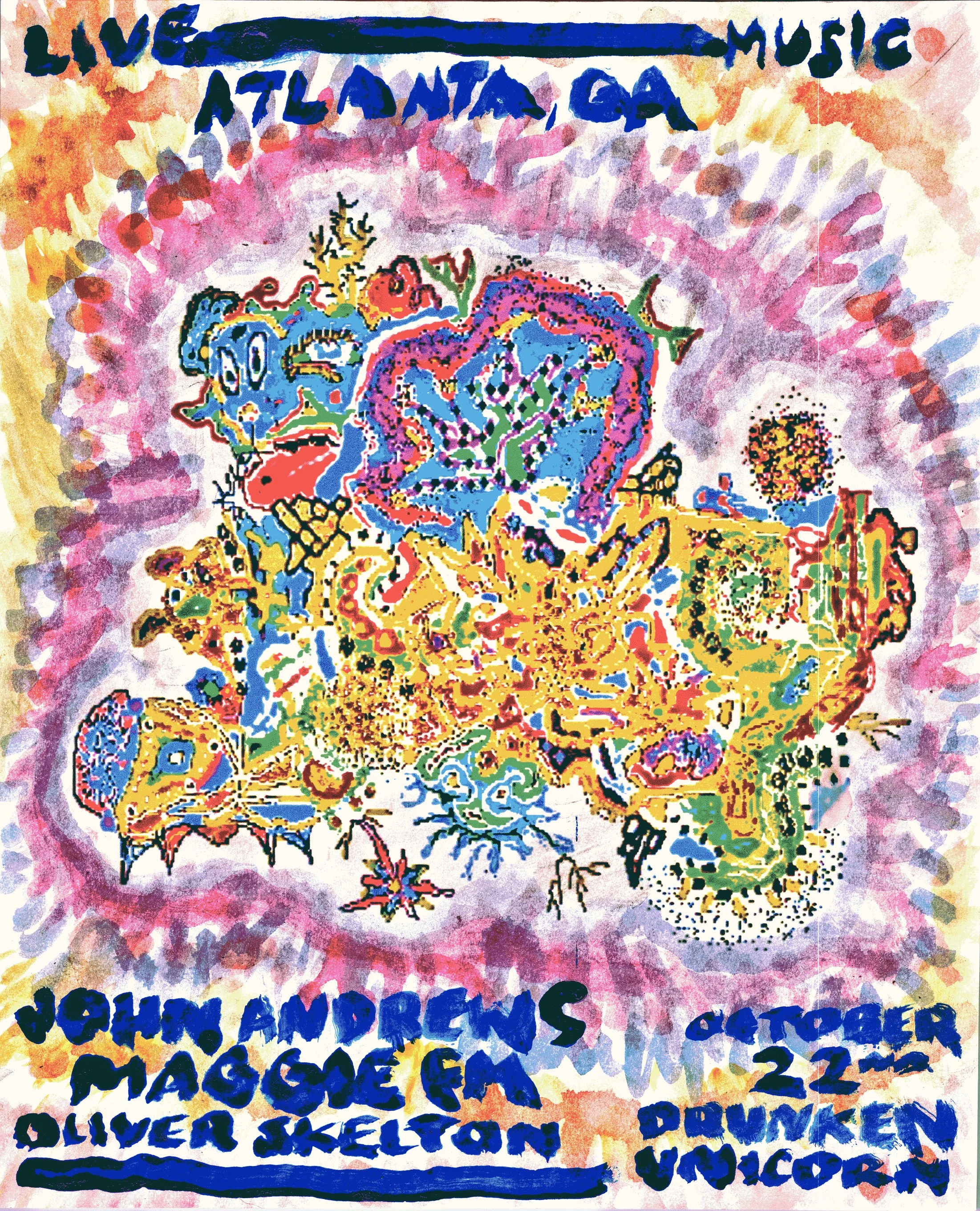 John Andrews & The Yawns, Maggie FM, Oliver Skelton