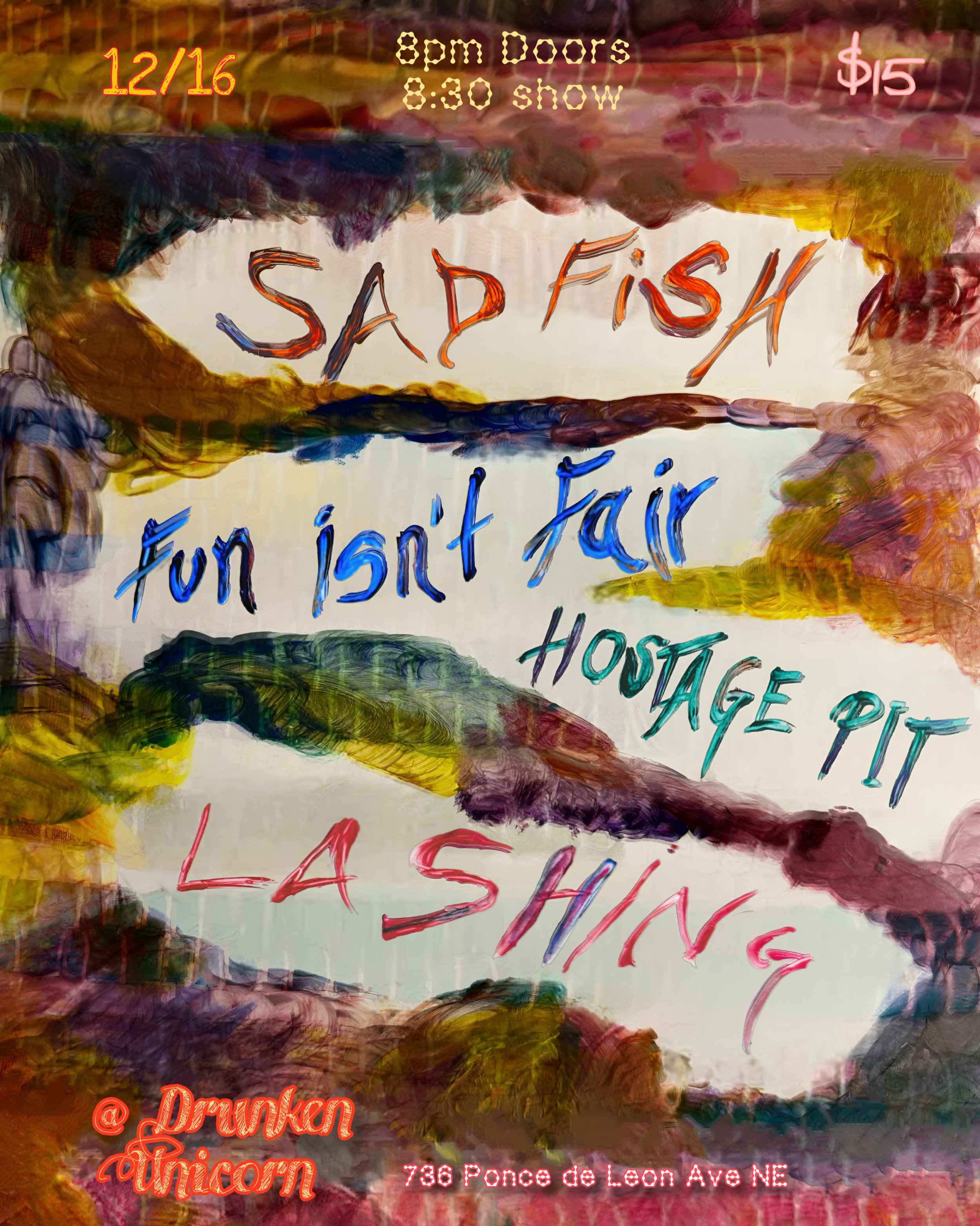 Sad Fish, Fun Isn’t Fair, Hostage Pit, Lashing