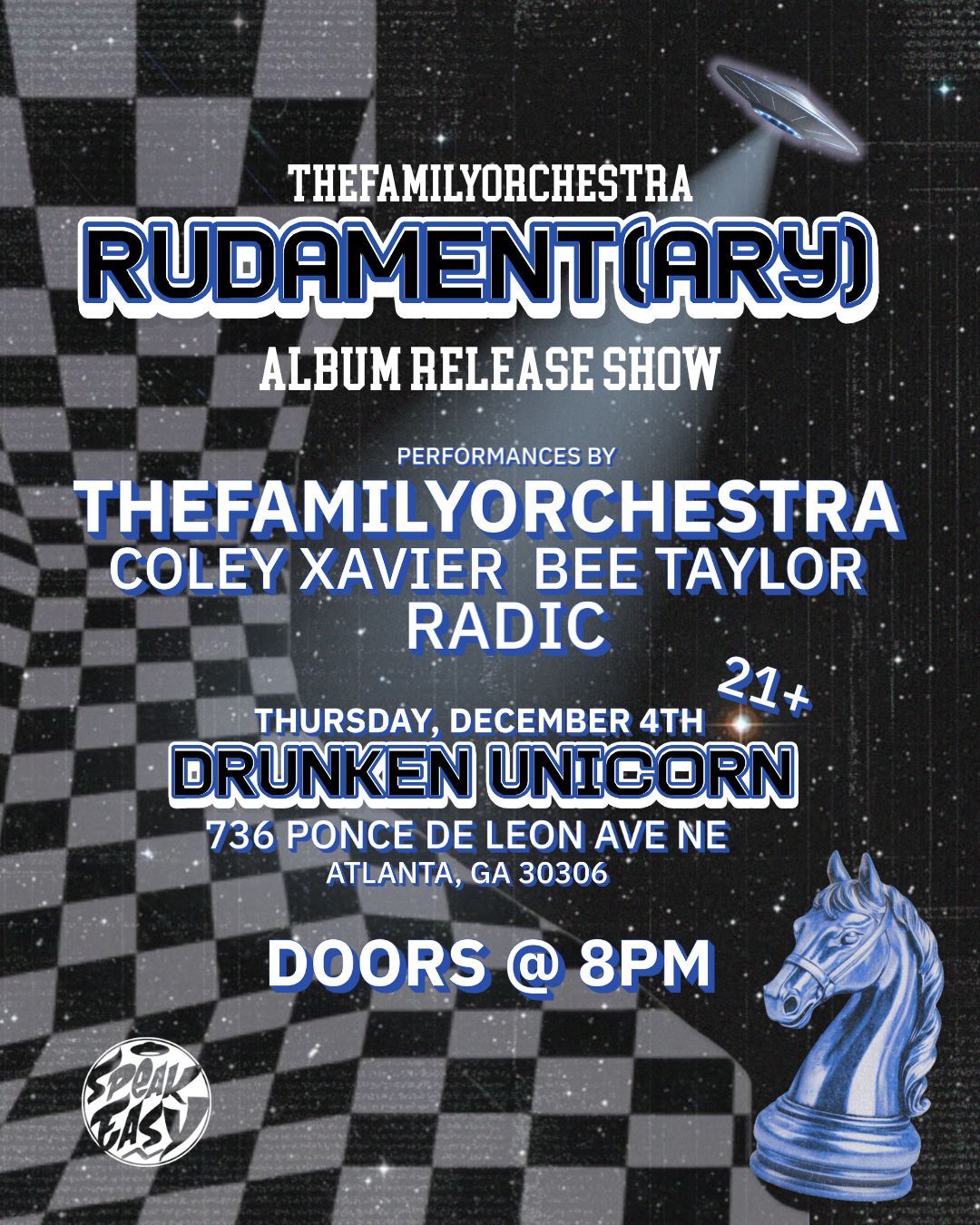 thefamilyorchestra, Coley Xavier, Bee Taylor, R.A.D.I.C.