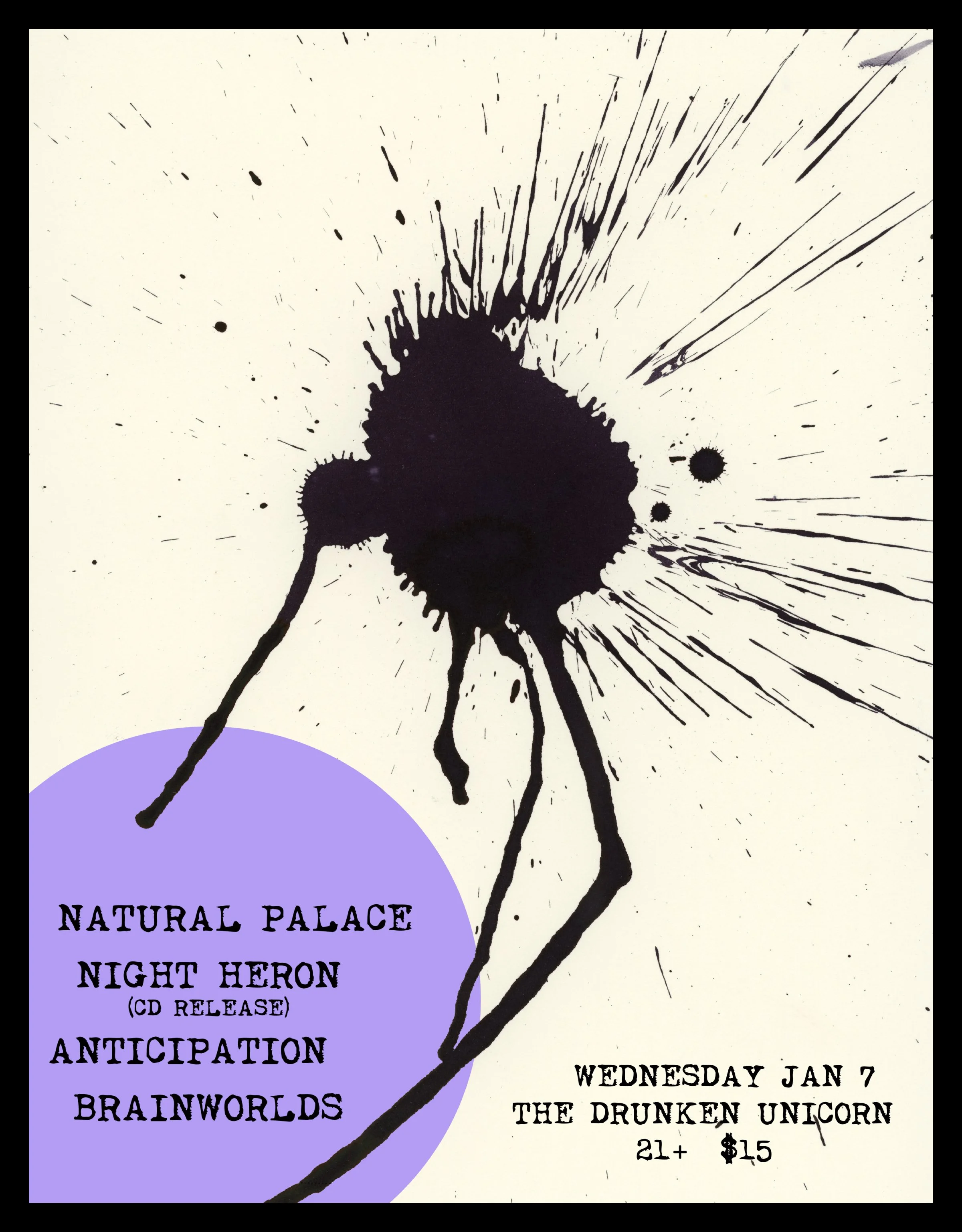 Natural Palace, Night Heron, Anticipation, Brainworlds