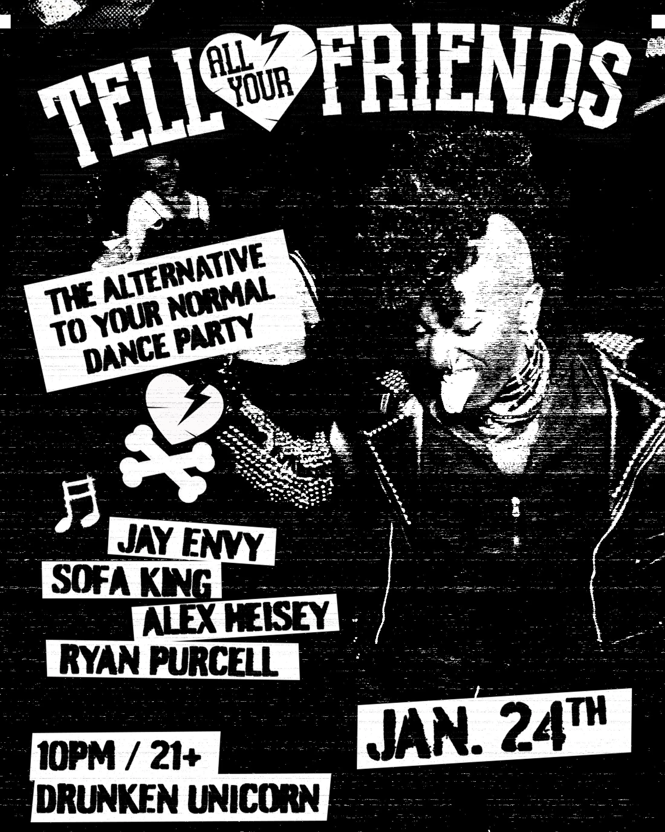 TELL ALL YOUR FRIENDS