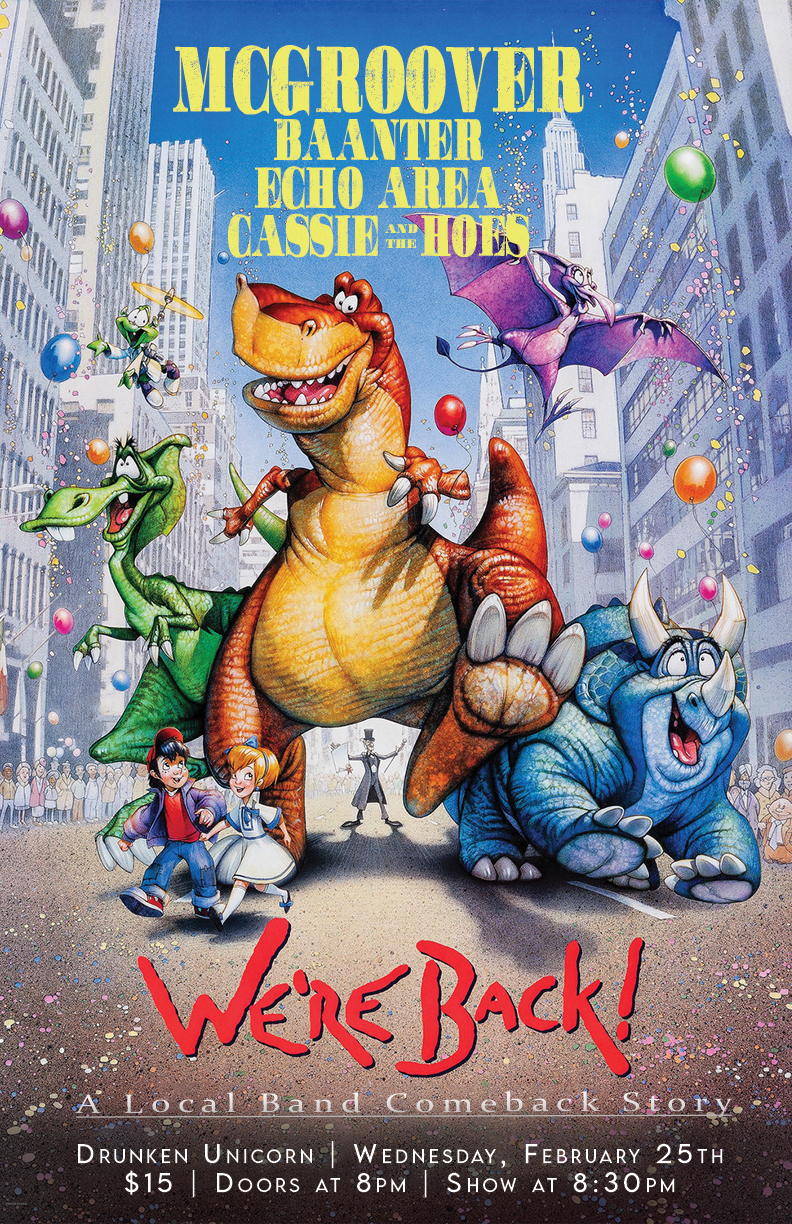 McGroover,&nbsp;BAaNTER, Echo Area, Cassie and the Hoes