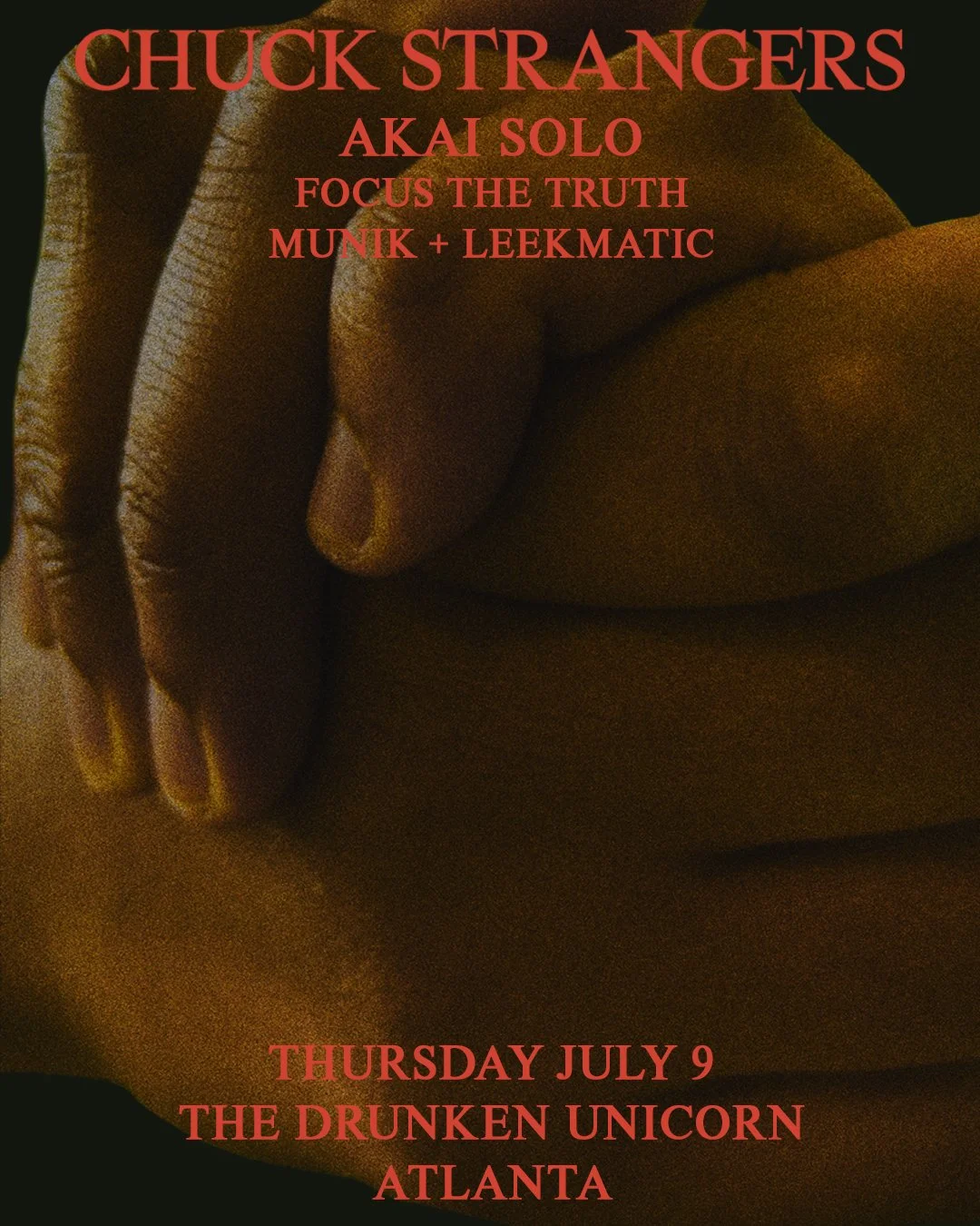 Chuck Strangers, AKAI SOLO, Focus the Truth, Munik + Leekmatic&nbsp;