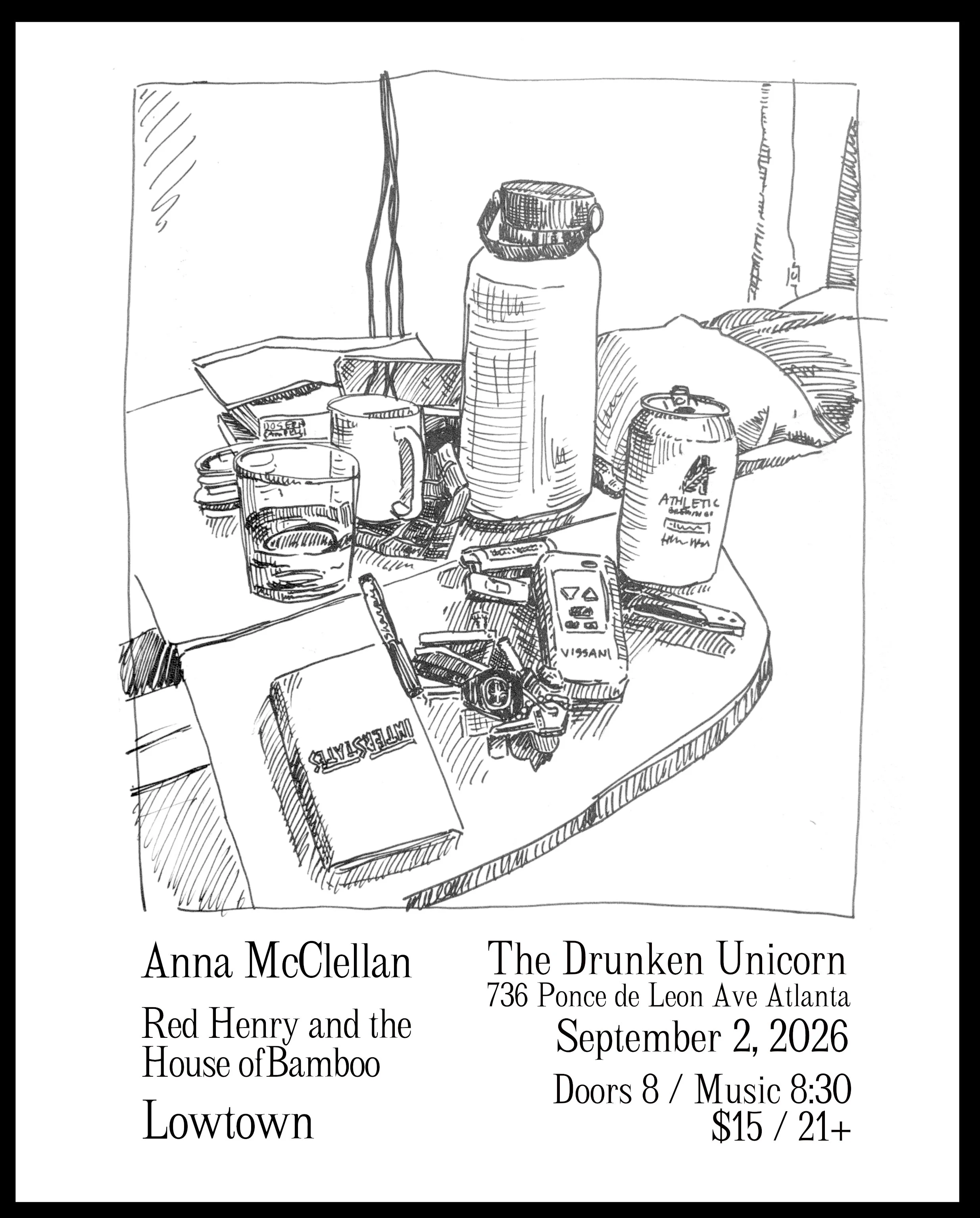 Anna McClellan, Lowtown, Red Henry &amp; The House of Bamboo
