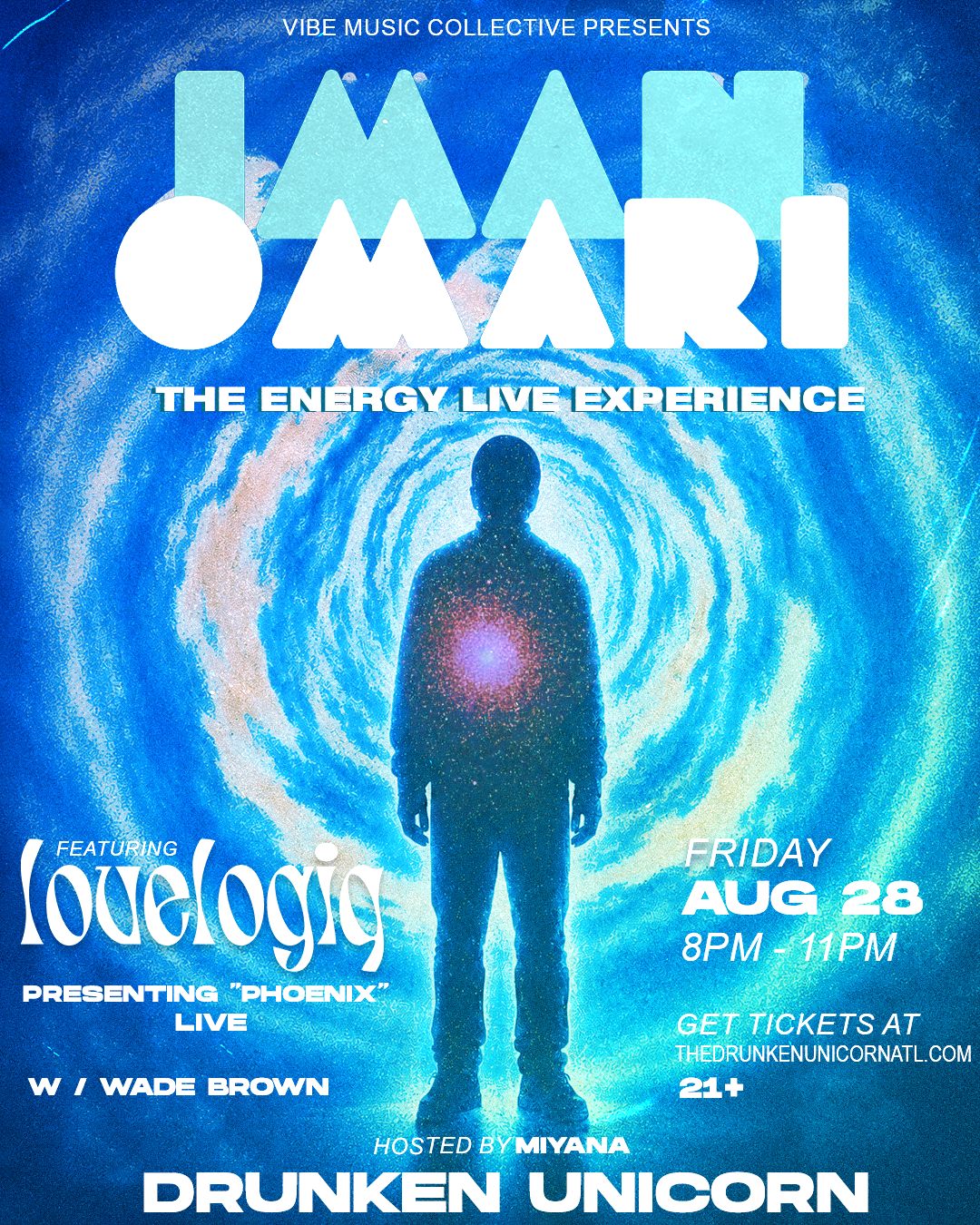 Iman Omari - The Energy Live Experience