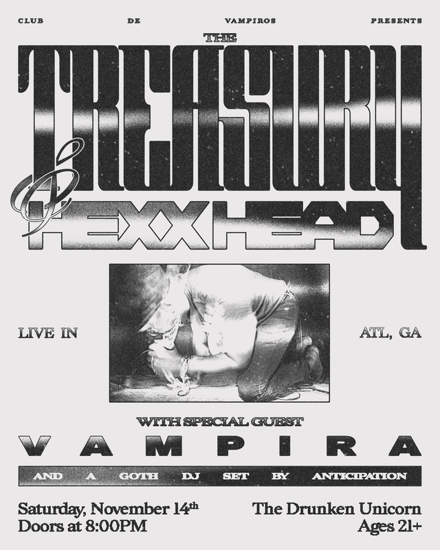 The Treasury with Hexx Head, Vampira, and Anticipation (DJ SET)
