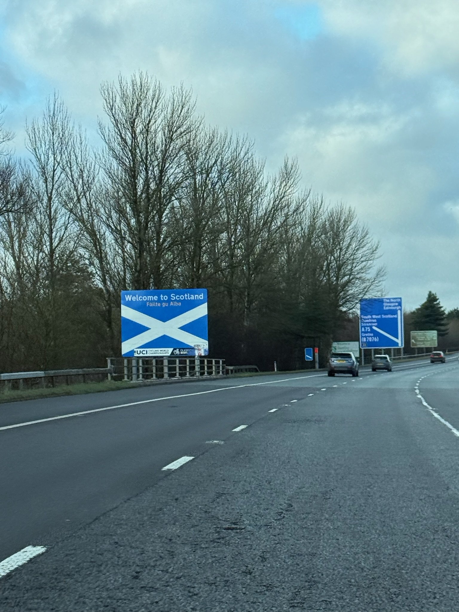 Letters Home - England to Scotland