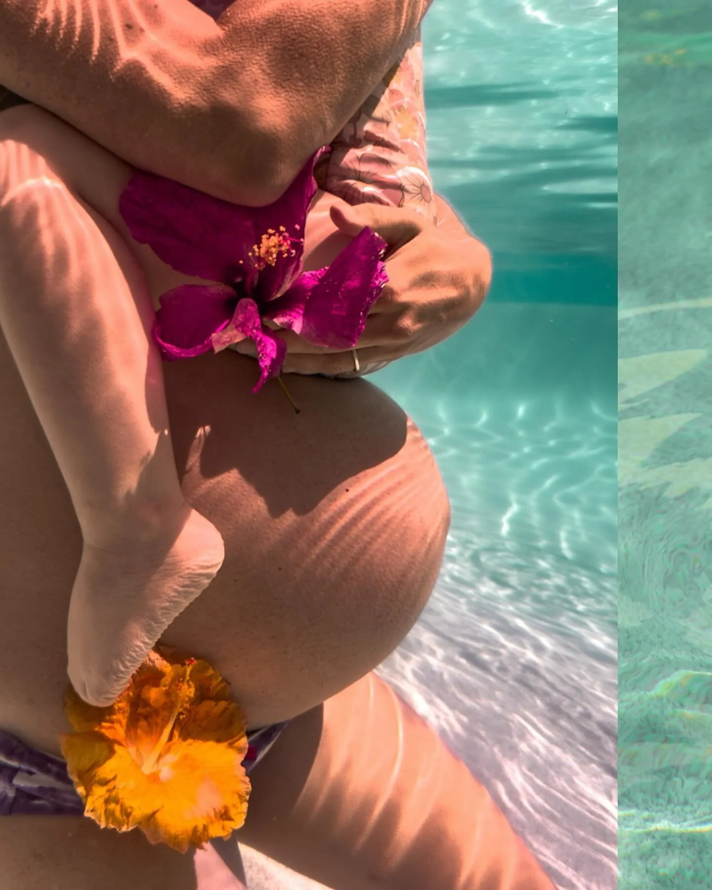 Winter? Never heard of it. 
⠀⠀⠀⠀⠀
Here&rsquo;s the beeeewdiful mama Jess having a cuddle with her girl, before a baby sister comes to join the party. 🌺