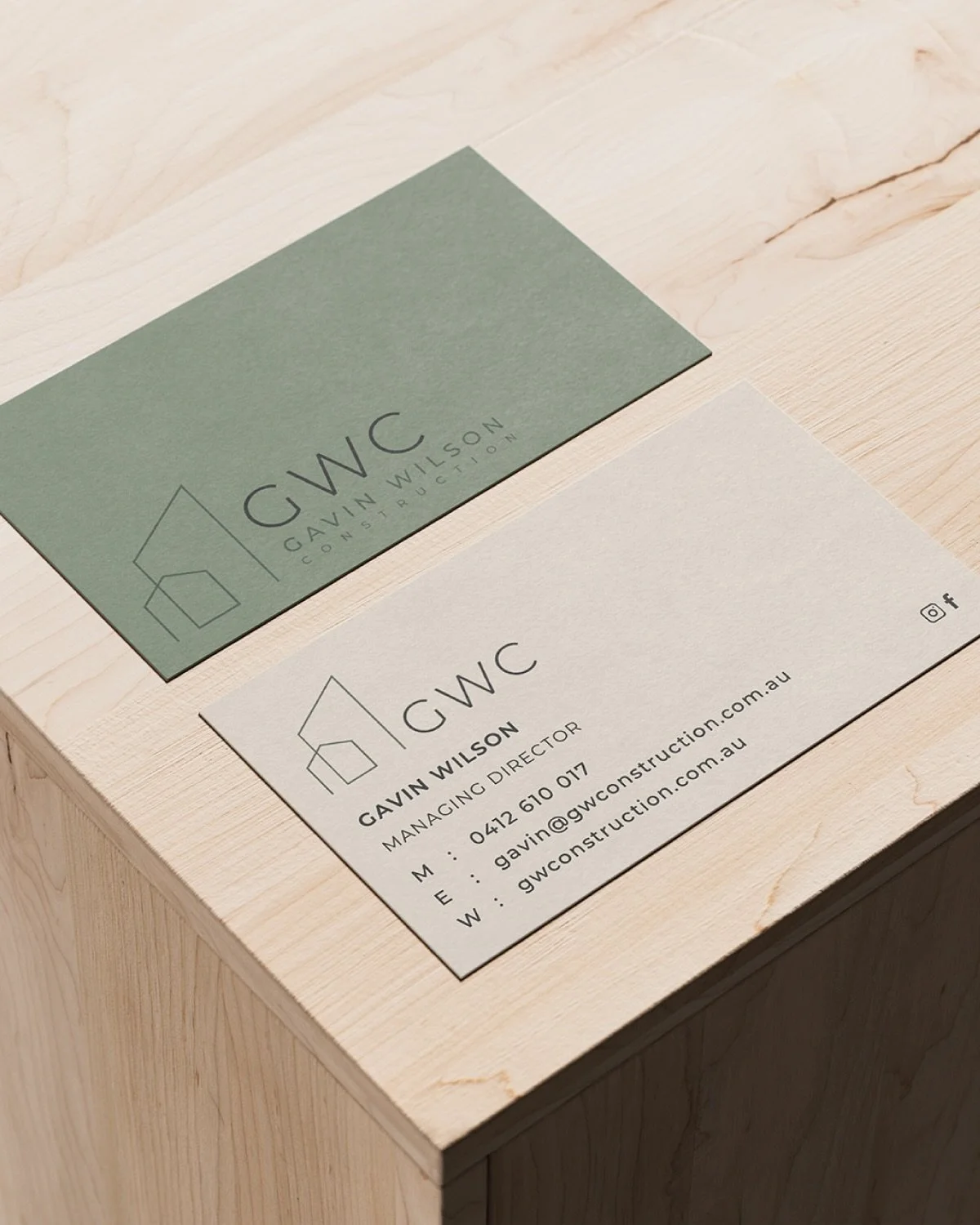 Built to reflect strength, precision, and timeless craftsmanship - the brand identity for GWC was designed to feel as solid and refined as the work behind the name.

From the muted construction-inspired palette to the clean typography and structured 